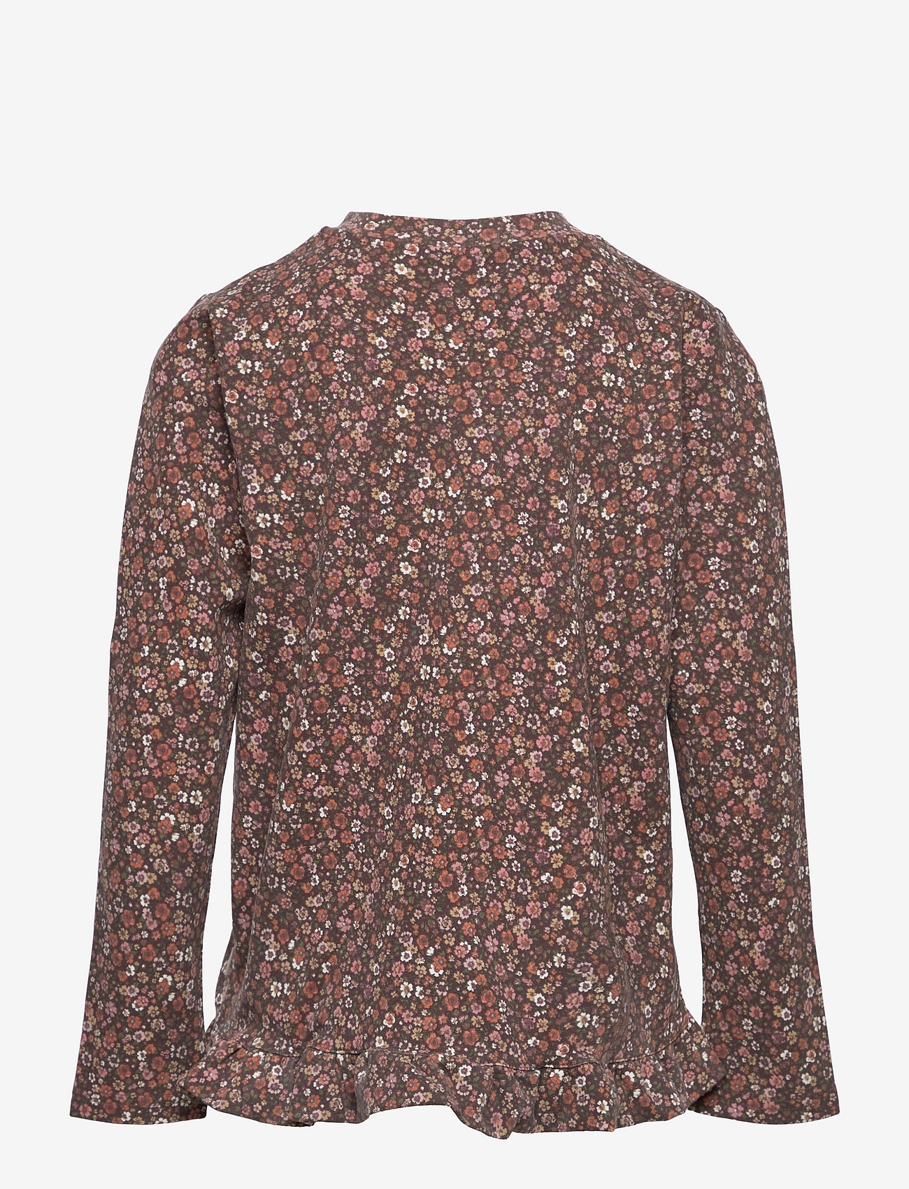 Wheat - Sweat Cardigan Alicia - maroon flowers - 1