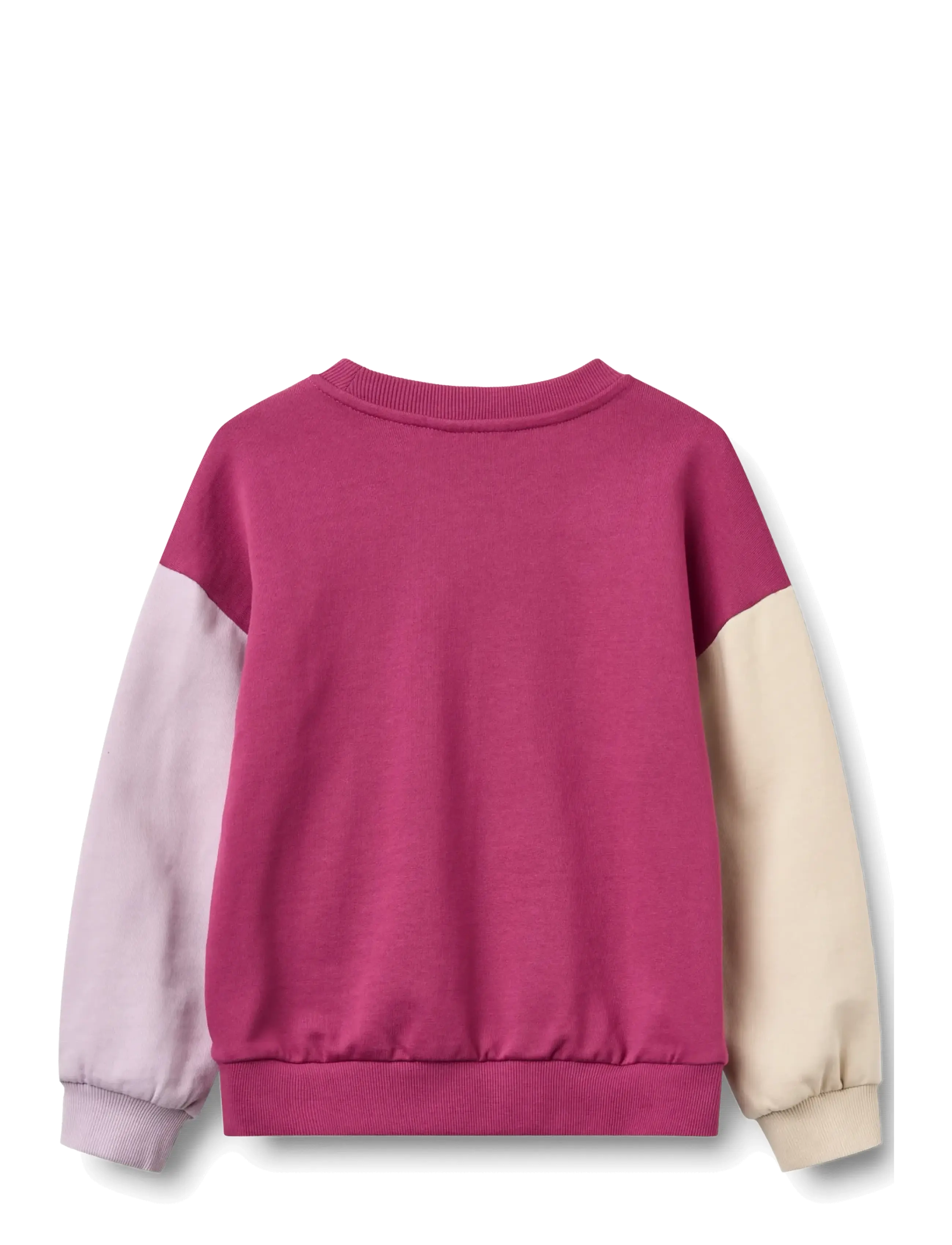 Wheat - Sweatshirt L/S print Elliot - dressipluusid - magenta - 2