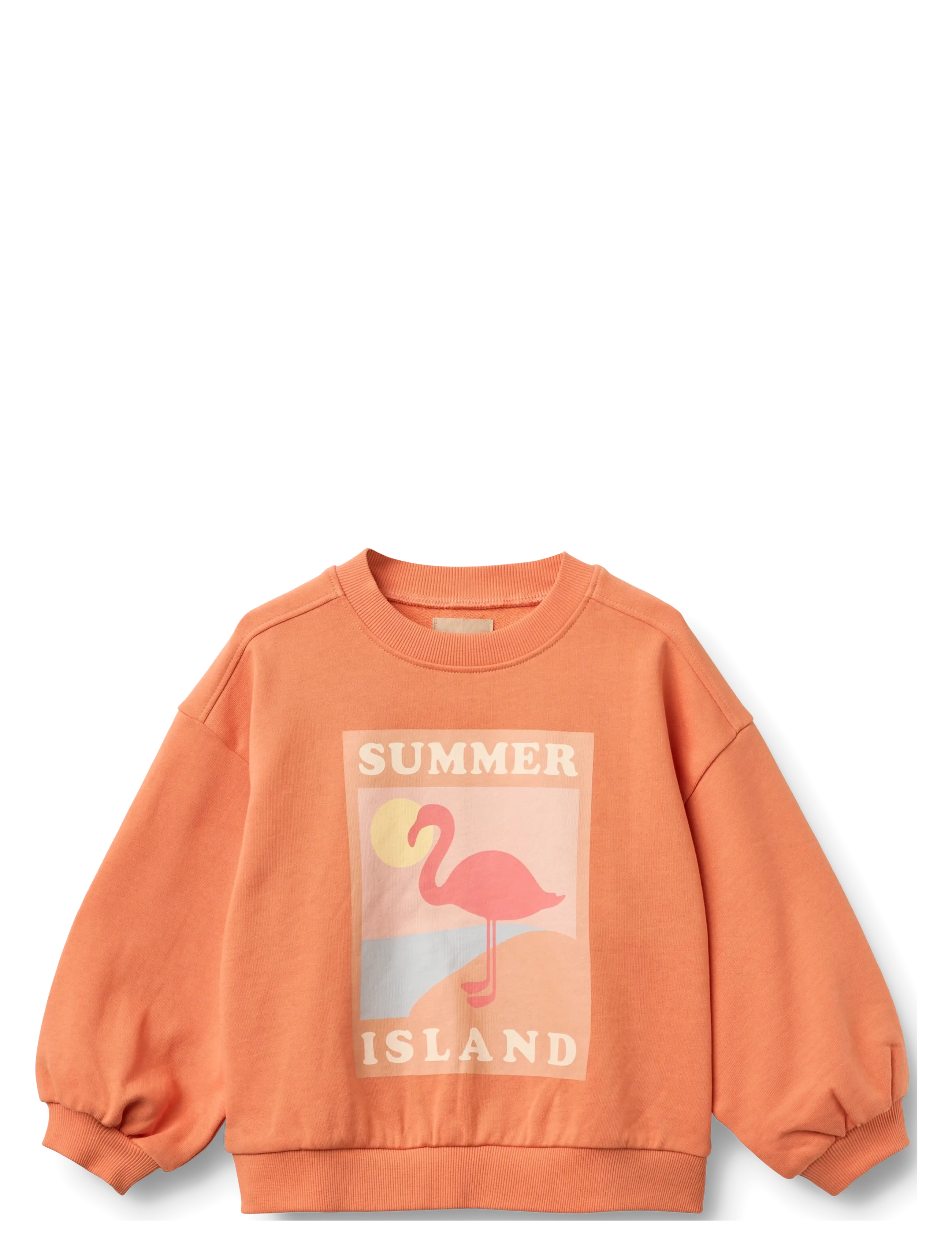 Wheat Sweatshirt L/S Eliza - Teens 9-14 år - SUNKISSED ORANGE / orange