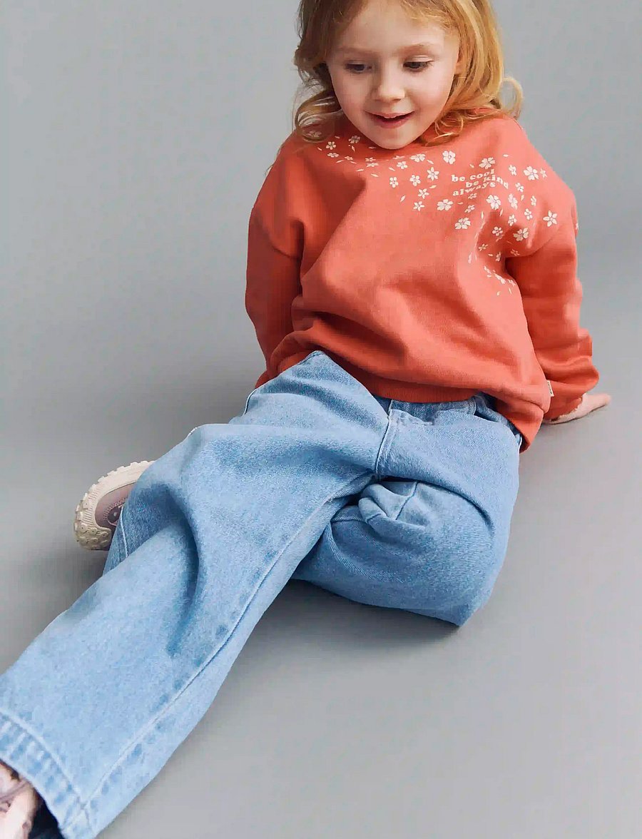 Wheat - Sweatshirt L/S Eliza - sweatshirts - faded red - 0