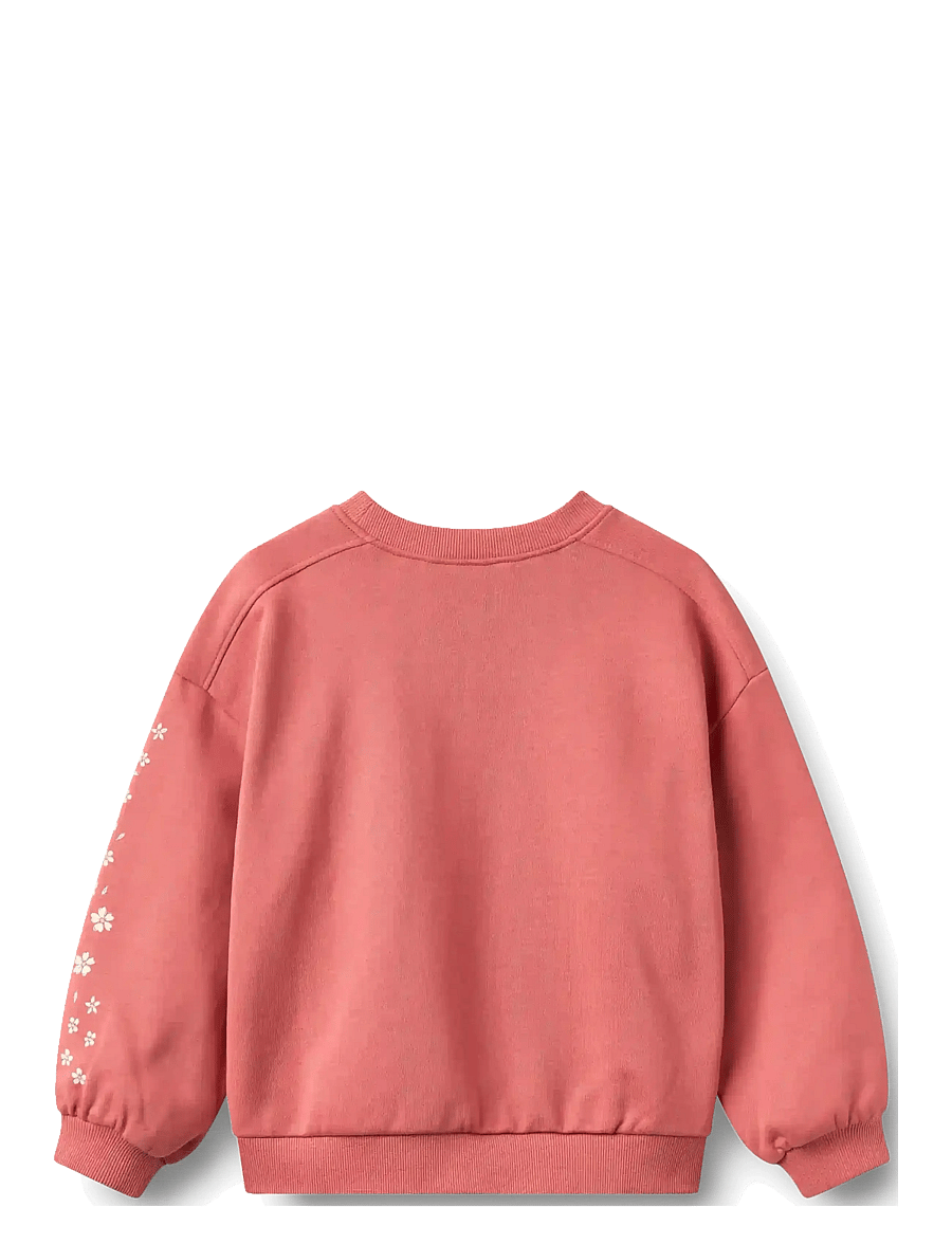 Wheat - Sweatshirt L/S Eliza - sweatshirts - faded red - 2
