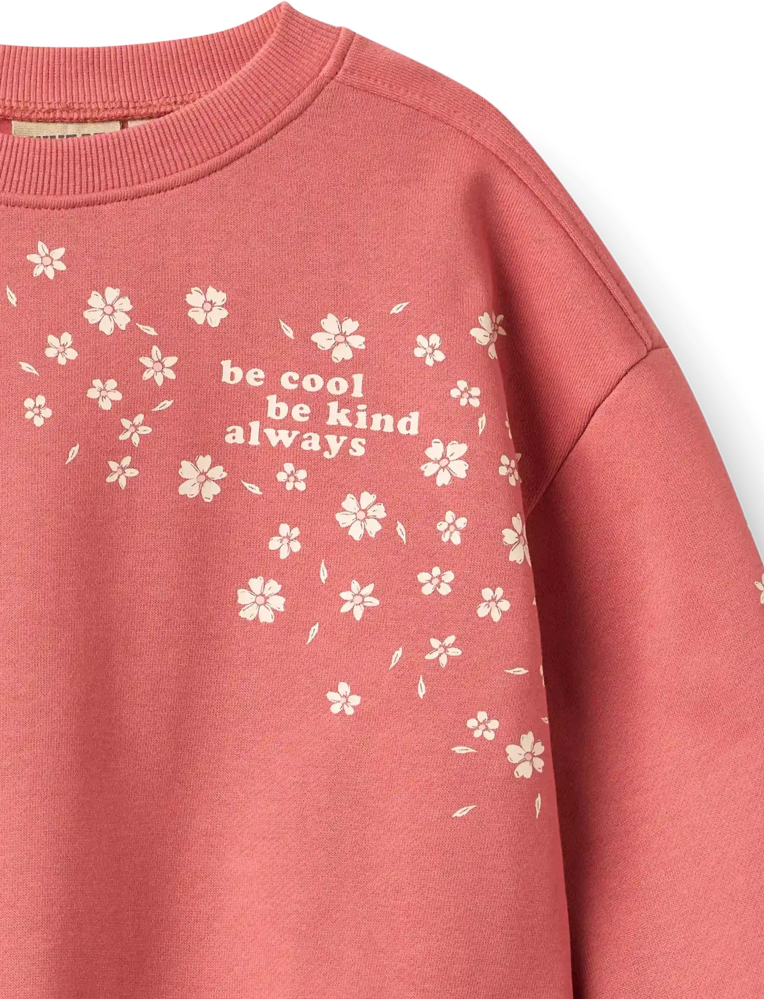 Wheat - Sweatshirt L/S Eliza - sweatshirts - faded red - 3