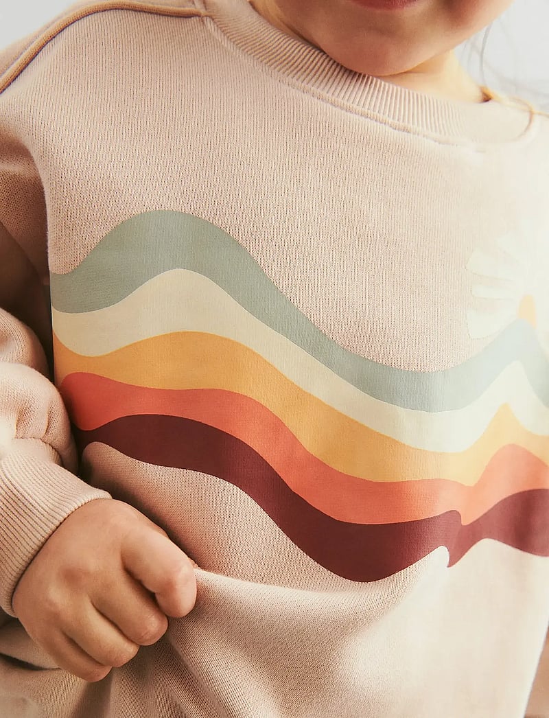 Wheat - Sweatshirt L/S Eliza - sweatshirts - rose dust - 0