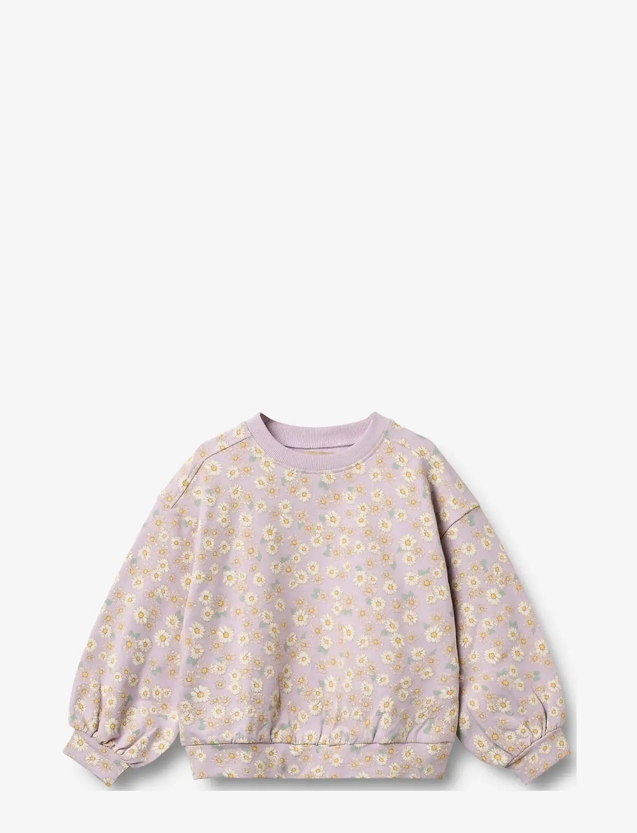 Wheat - Sweatshirt L/S Lia - sporta džemperi - lavender daisies - 1