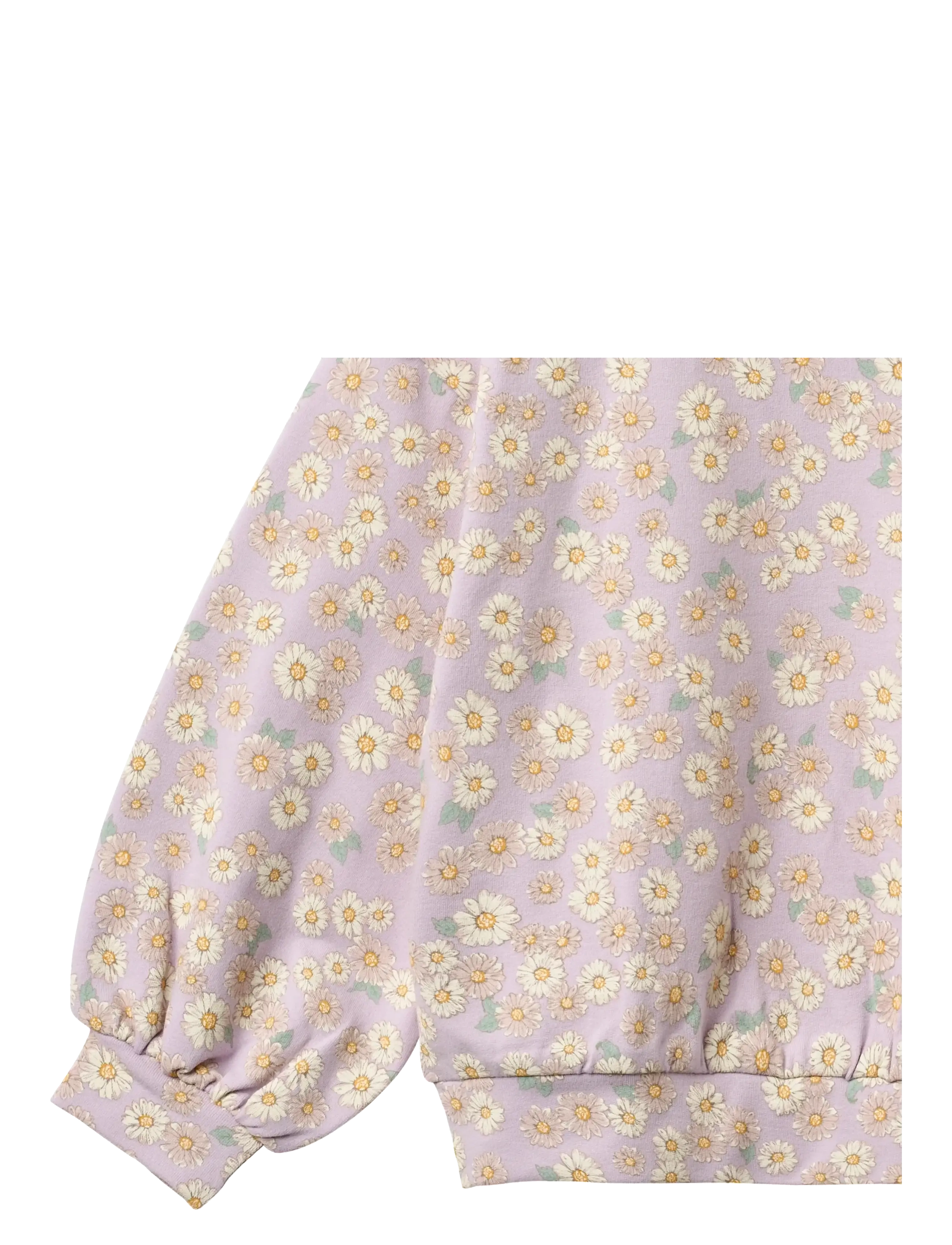 Wheat - Sweatshirt L/S Lia - sweatshirts - lavender daisies - 3