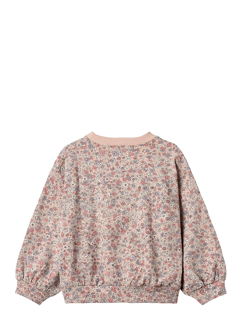 Wheat - Sweatshirt L/S Lia - sweatshirts - rose dust flowers - 1