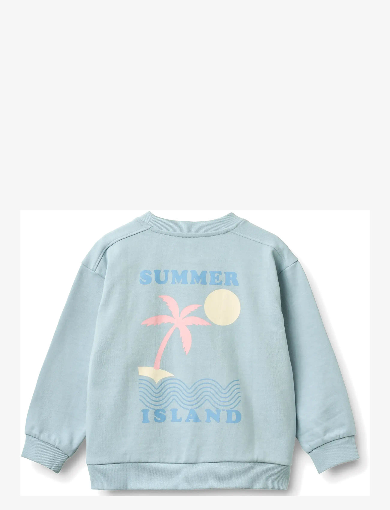 Wheat - Sweatshirt L/S Ellis - sweatshirts - summer sky - 1