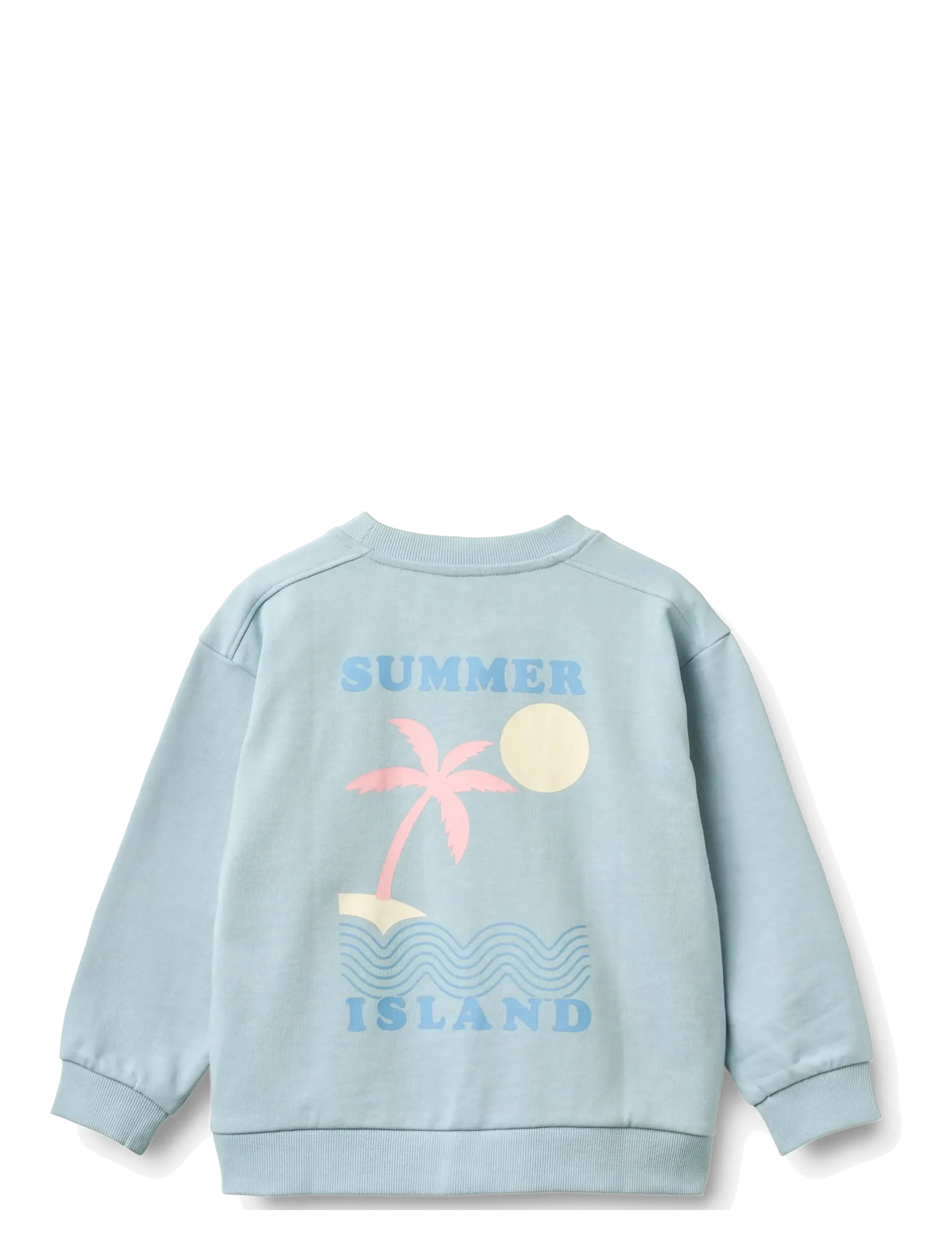 Wheat - Sweatshirt L/S Ellis - sweatshirts - summer sky - 1