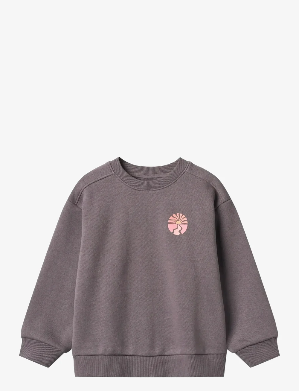 Wheat - Sweatshirt L/S Ellis - sweatshirts - purple stone - 1