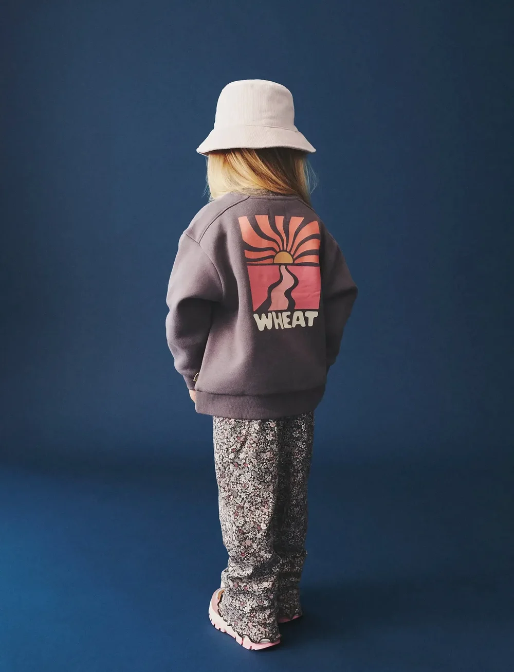Wheat - Sweatshirt L/S Ellis - sweatshirts - purple stone - 0