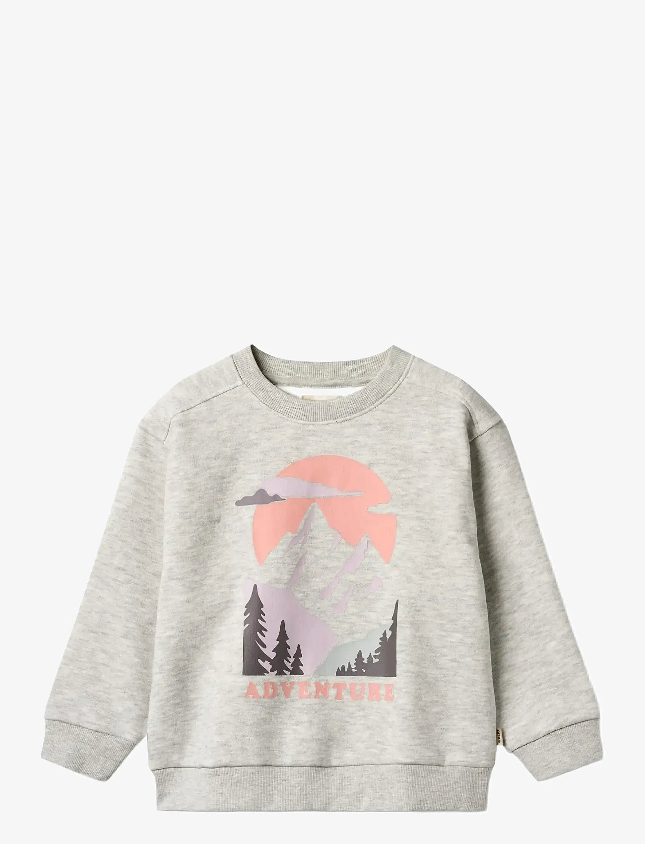 Wheat - Sweatshirt L/S Ellis - sügisesed riided - light melange grey - 0