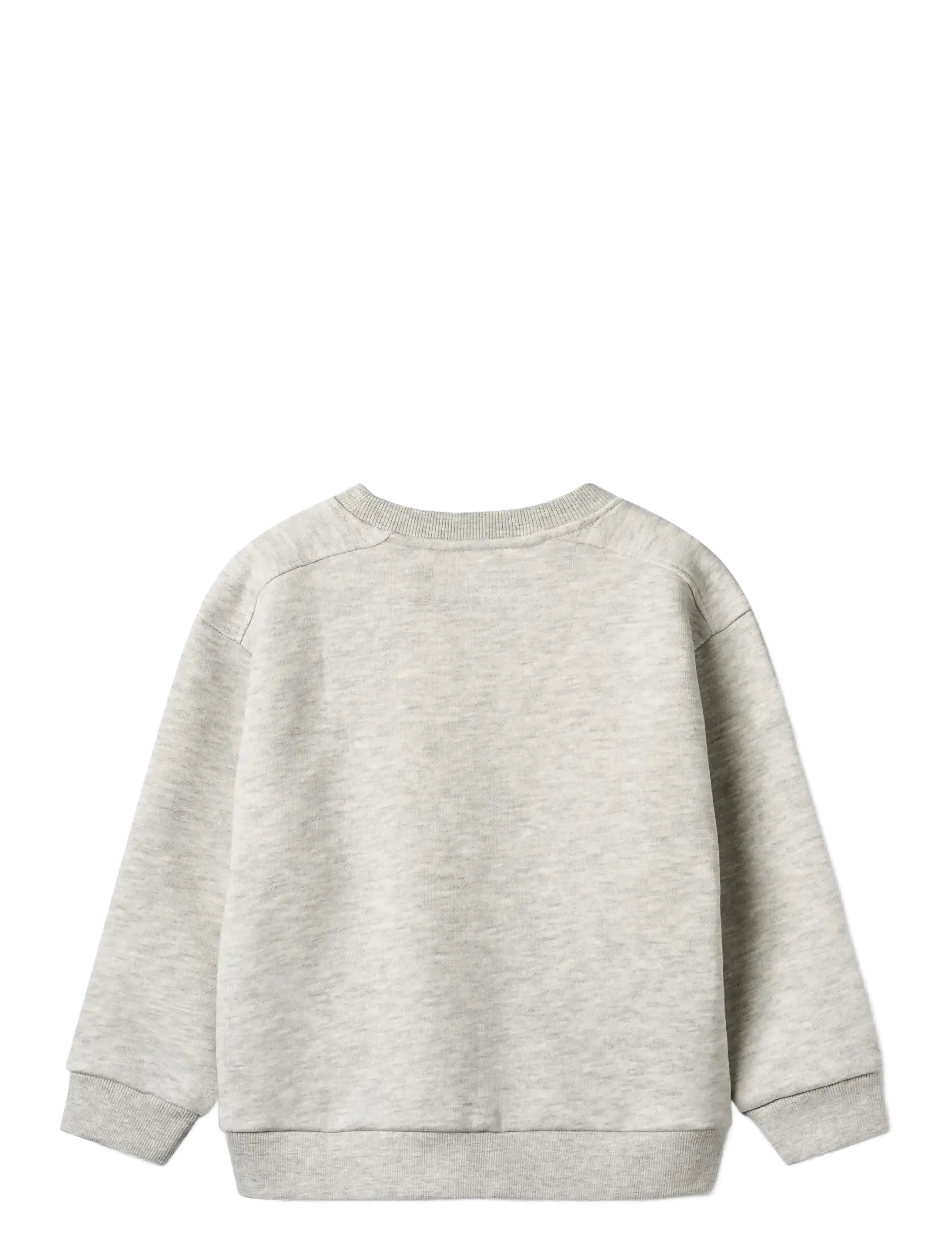 Wheat - Sweatshirt L/S Ellis - sweatshirts & hættetrøjer - light melange grey - 1