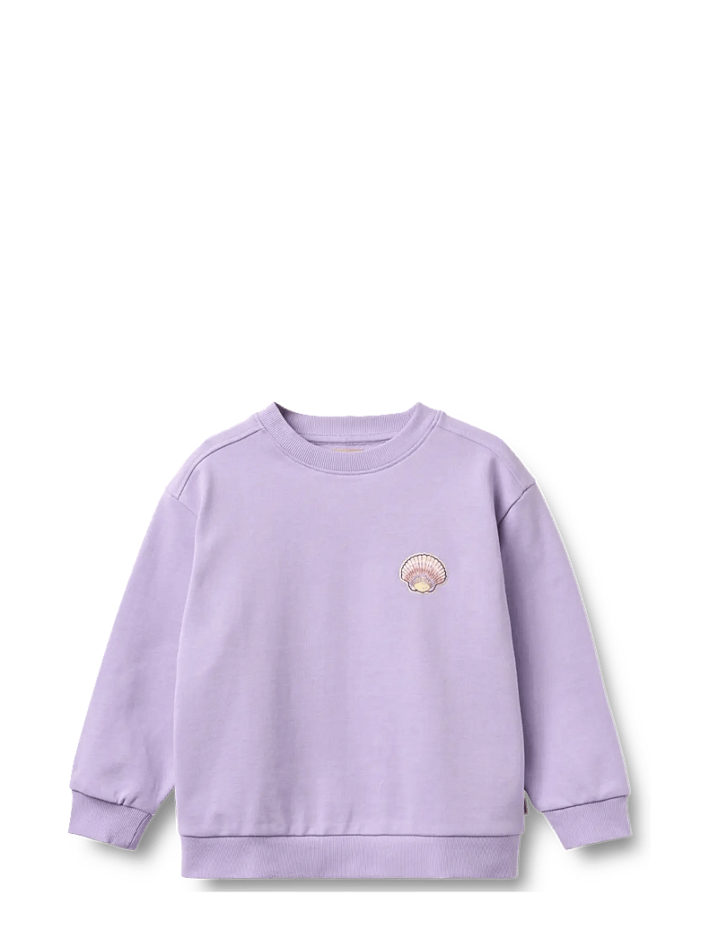 Wheat - Sweatshirt L/S Ellis - sweatshirts - purple candy - 0