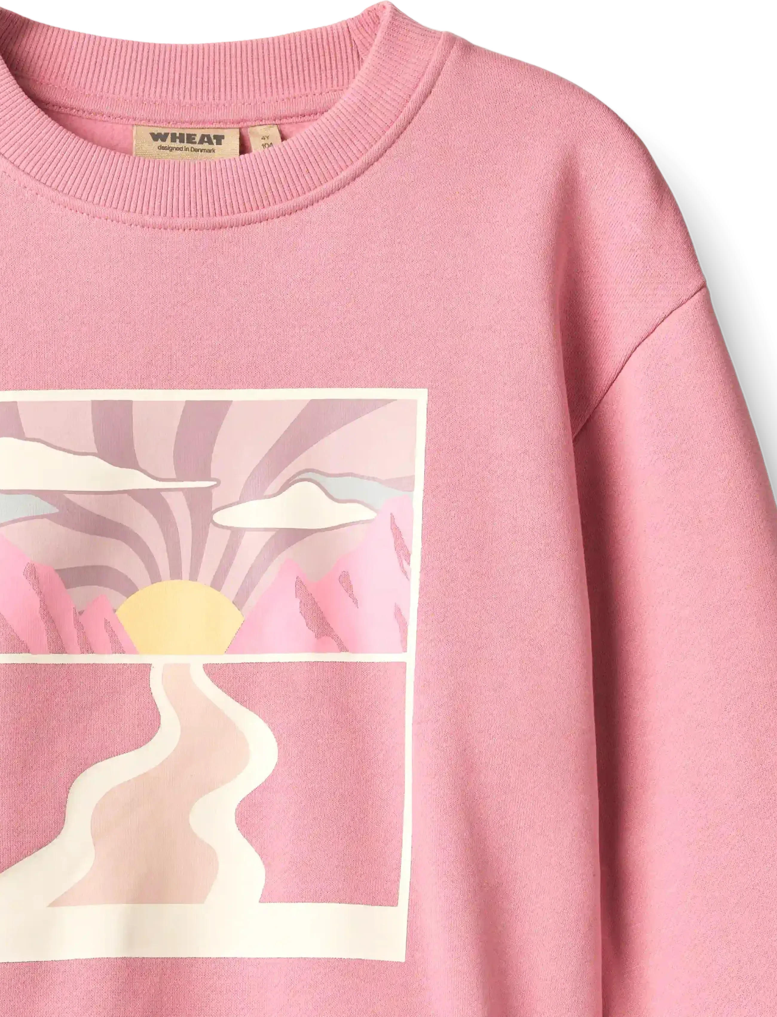 Wheat - Sweatshirt L/S Ellis - sweatshirts - wild rose - 2