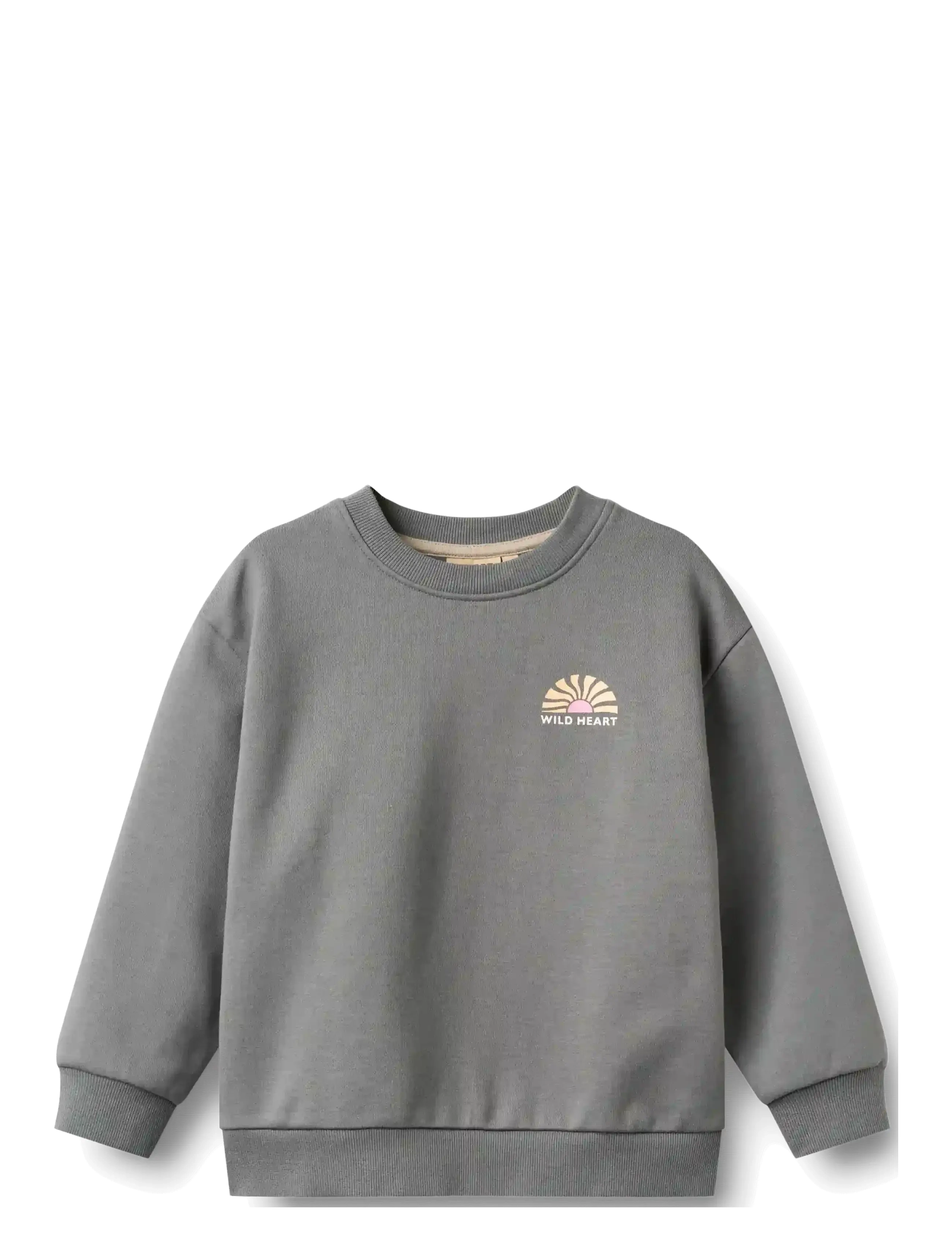 Wheat - Sweatshirt L/S Ellis - sweatshirts - flint - 1