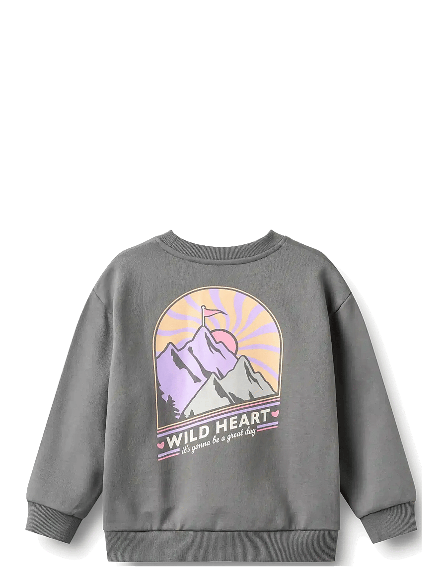 Wheat - Sweatshirt L/S Ellis - sweatshirts - flint - 2