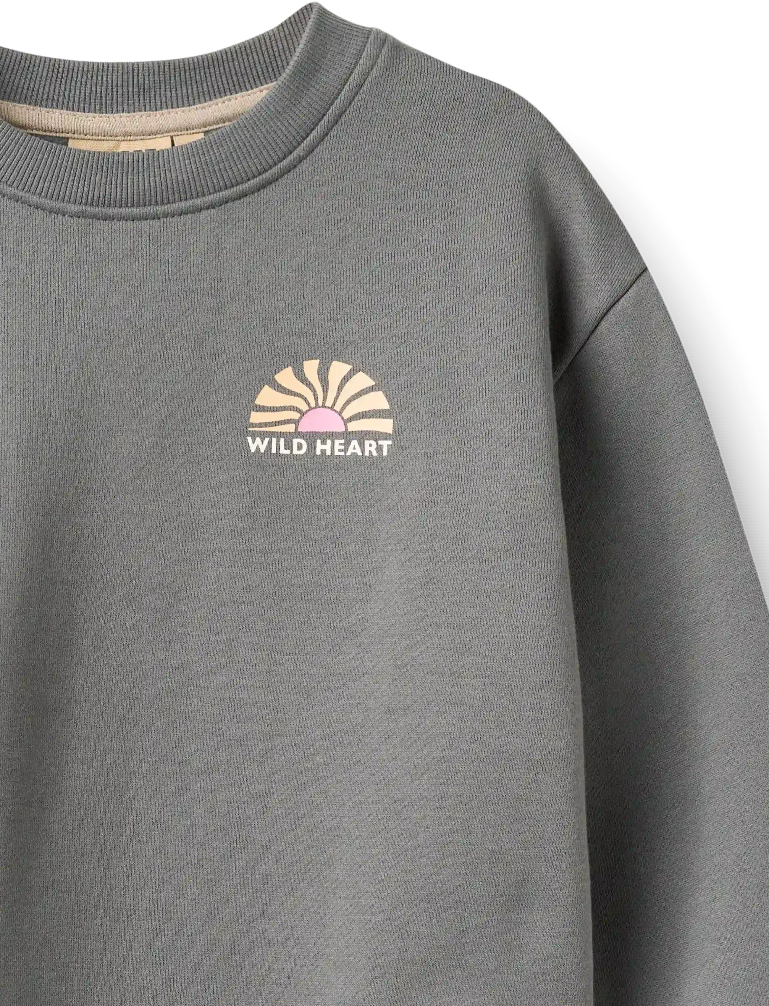 Wheat - Sweatshirt L/S Ellis - sweatshirts - flint - 4