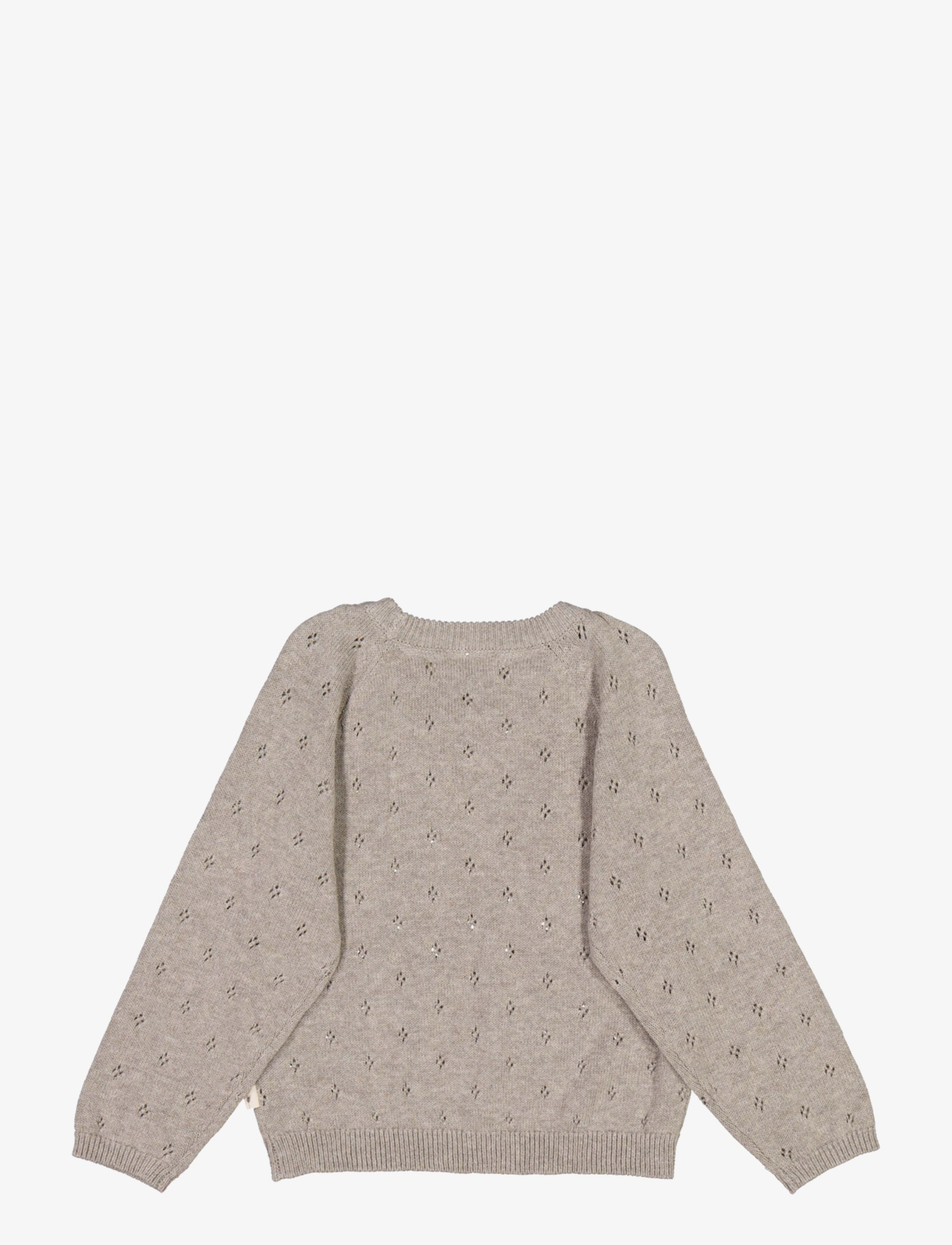 Wheat - Knit Pullover Mira - warm grey melange - 2