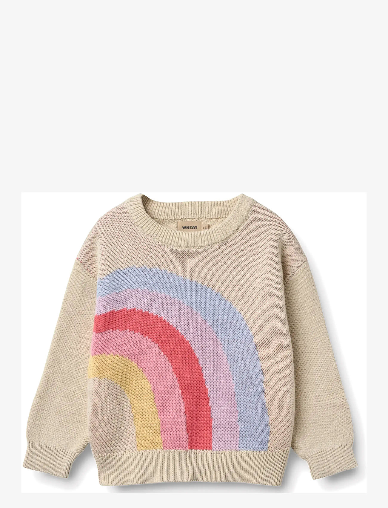 Wheat - Jacquard Pullover Solveig - trøjer - rainbow - 1