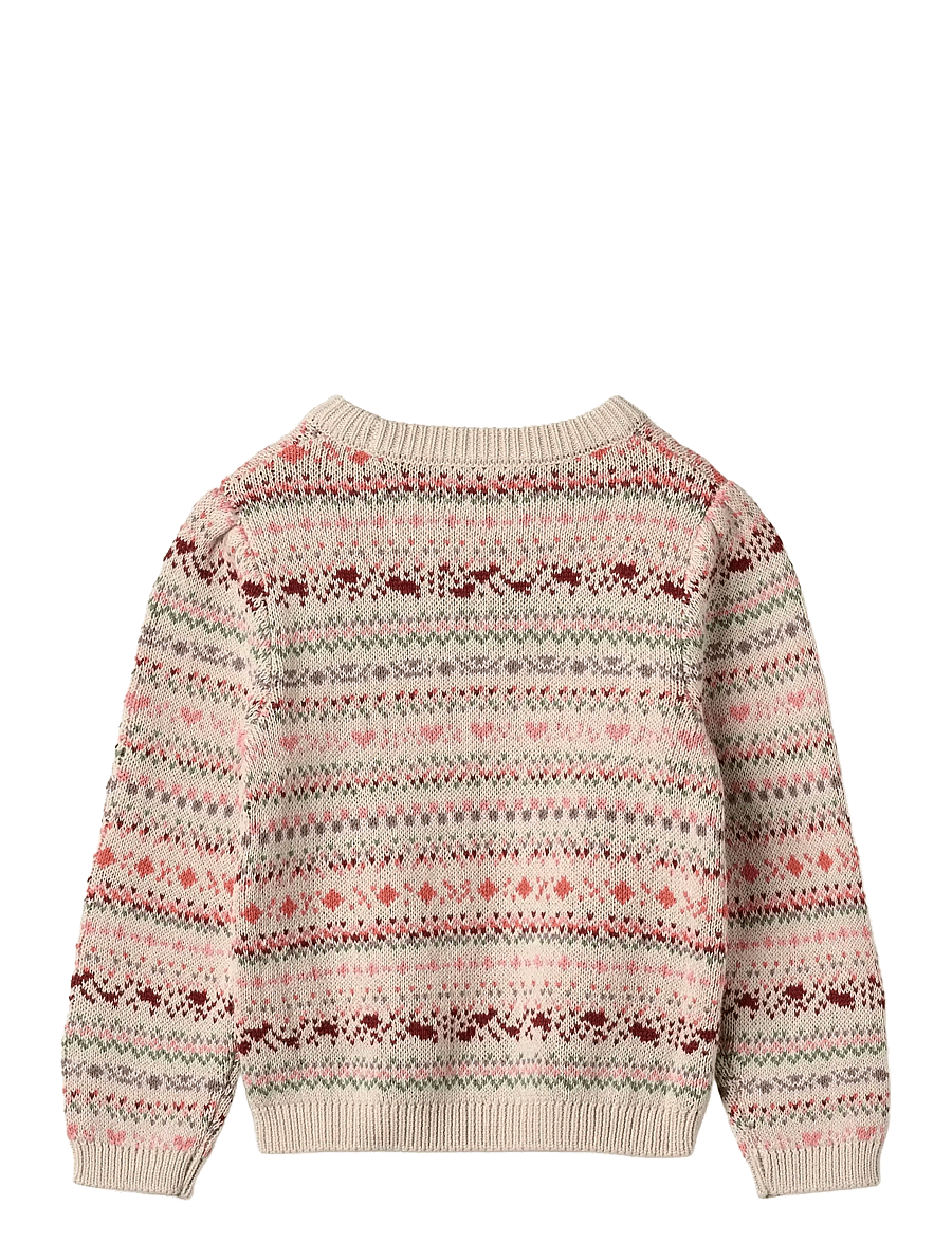 Wheat - Jacquard Pullover Olga - trøjer - multi - 2