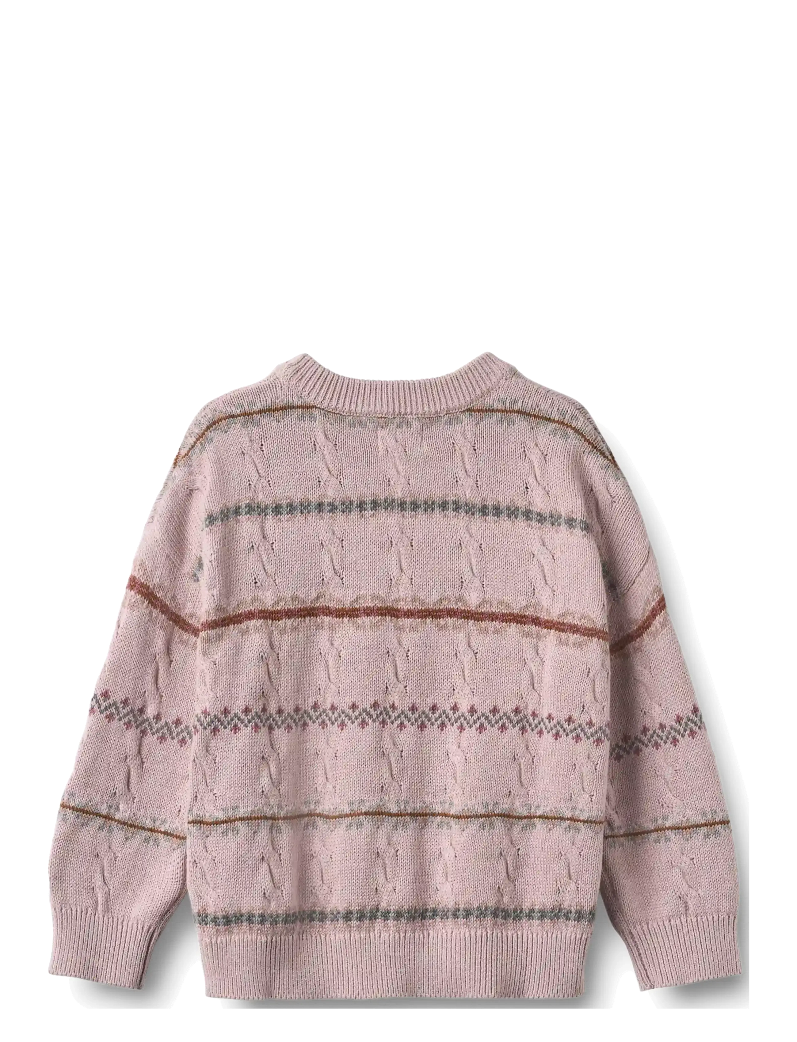 Wheat - Jacquard Knit Harper - trøjer - soft lilac - 2
