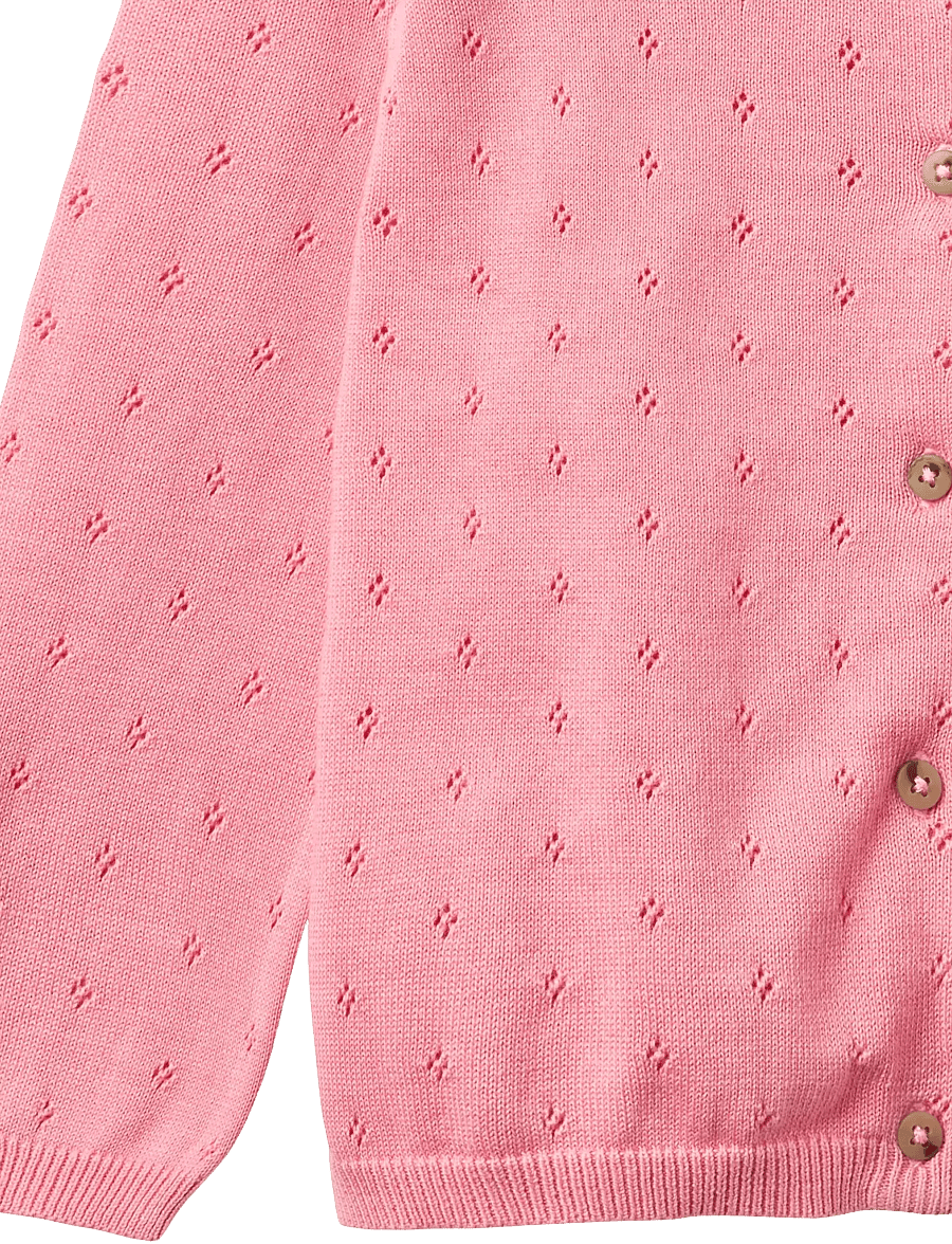 Wheat - Knit Cardigan Maia - cardigans - bubblegum - 2