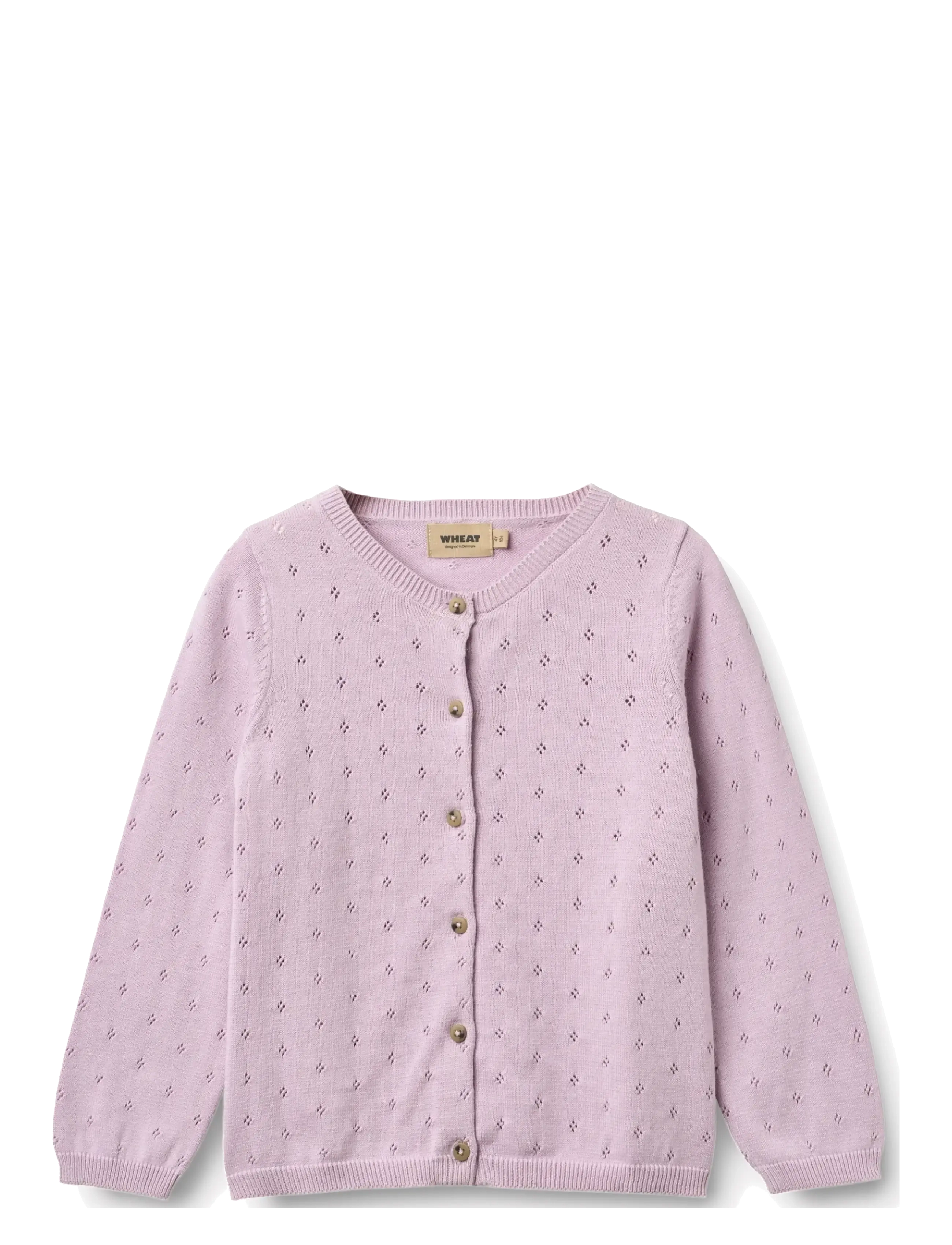 Wheat Knit Cardigan Maia - Oberteile - LAVENDER / purple