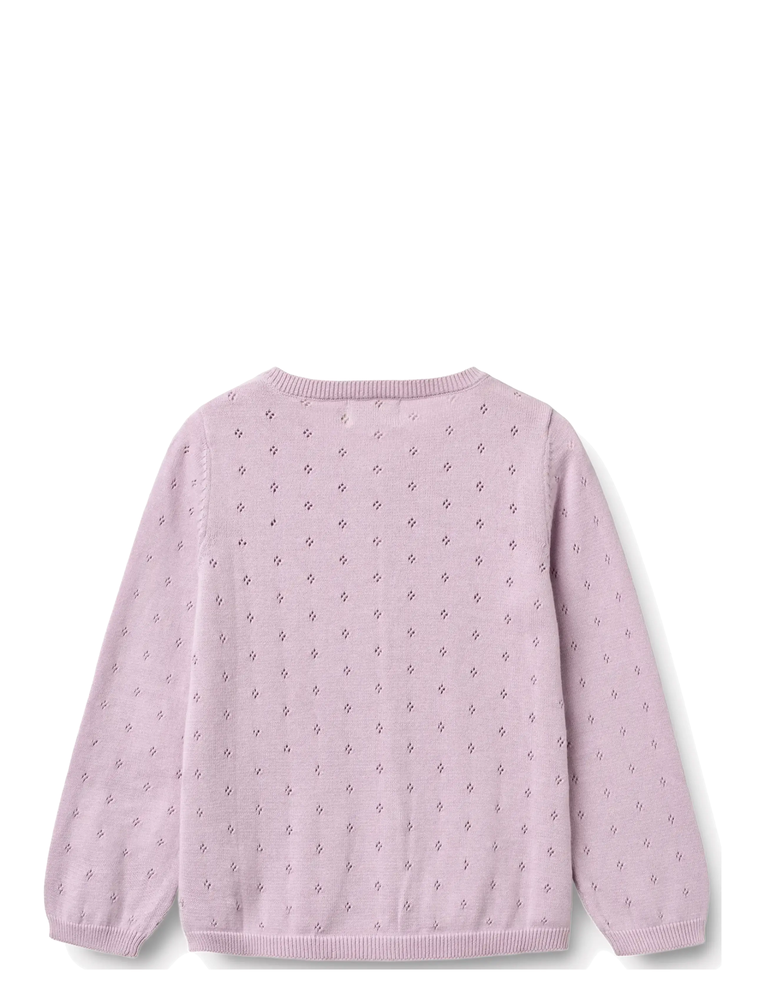 Wheat - Knit Cardigan Maia - cardigans - lavender - 1