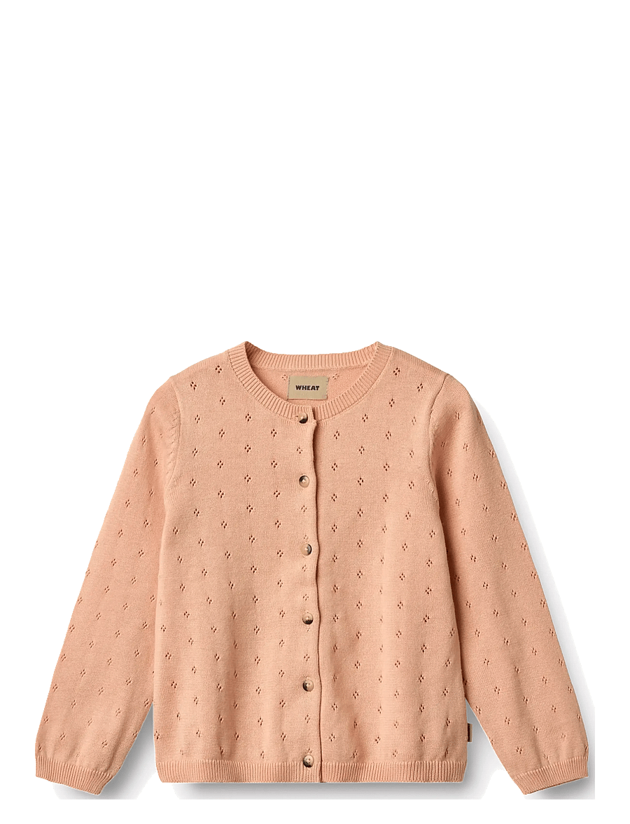 Wheat - Knit Cardigan Maia - kardiganid - pink sand - 1