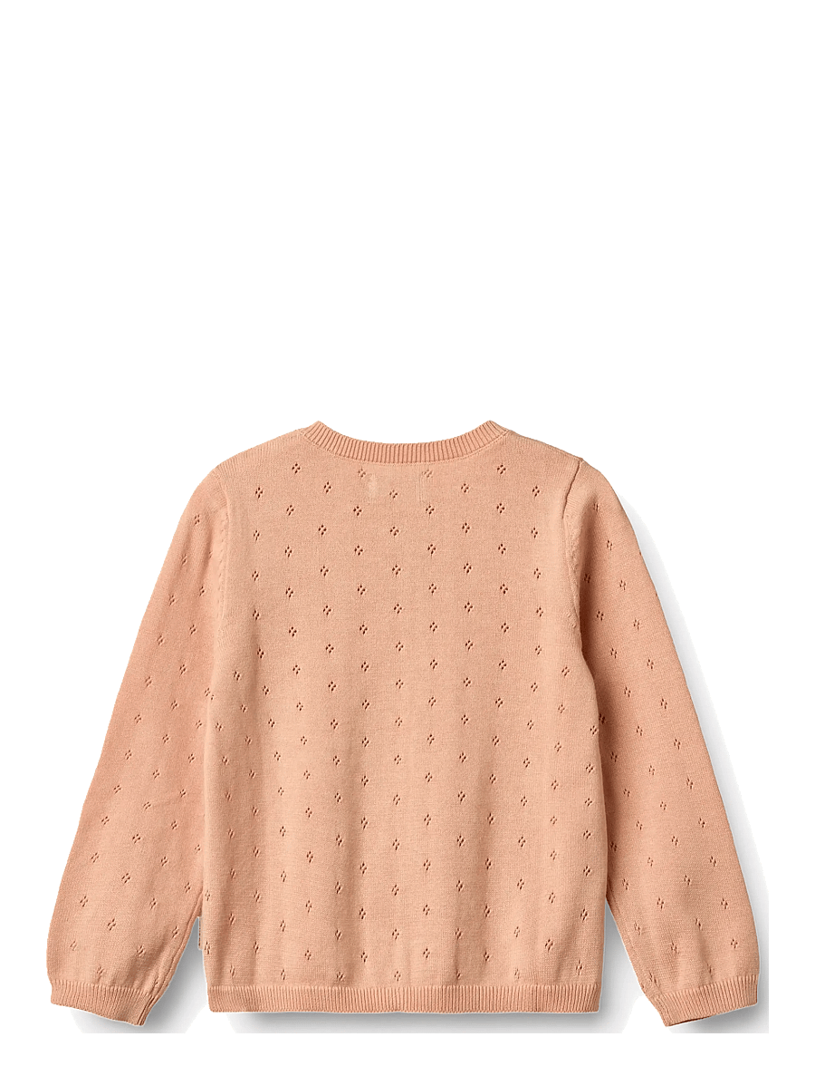 Wheat - Knit Cardigan Maia - kardiganid - pink sand - 2