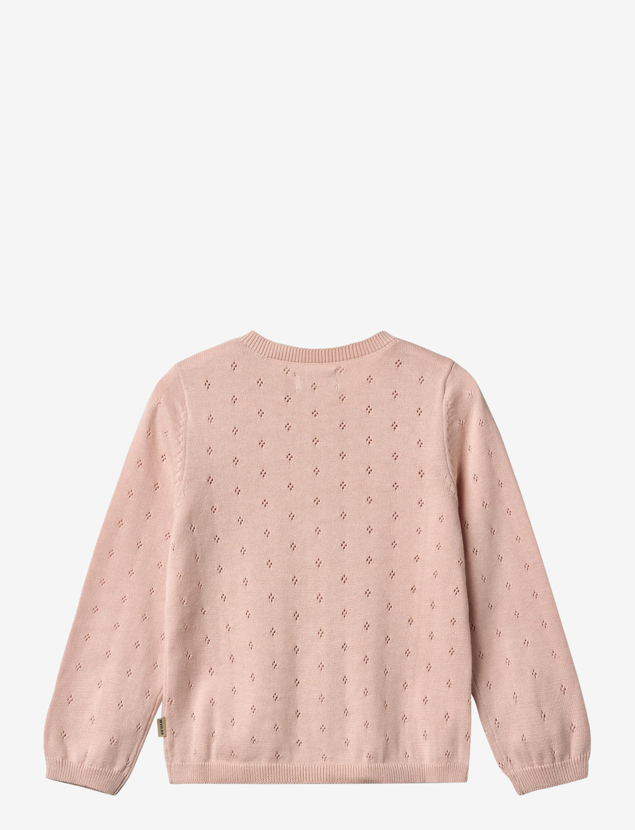 Wheat - Knit Cardigan Maia - cardigans - powder - 1