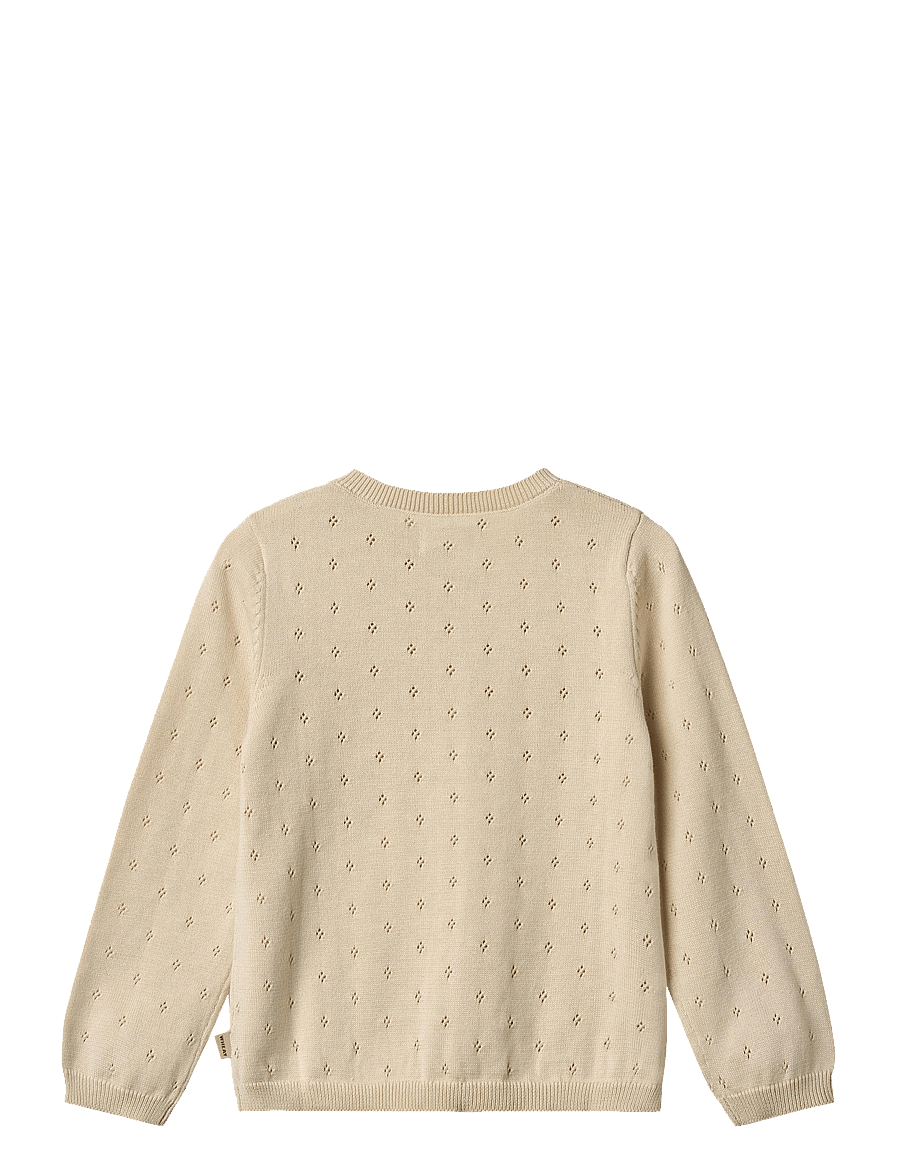 Wheat - Knit Cardigan Maia - jakas - sandshell - 1