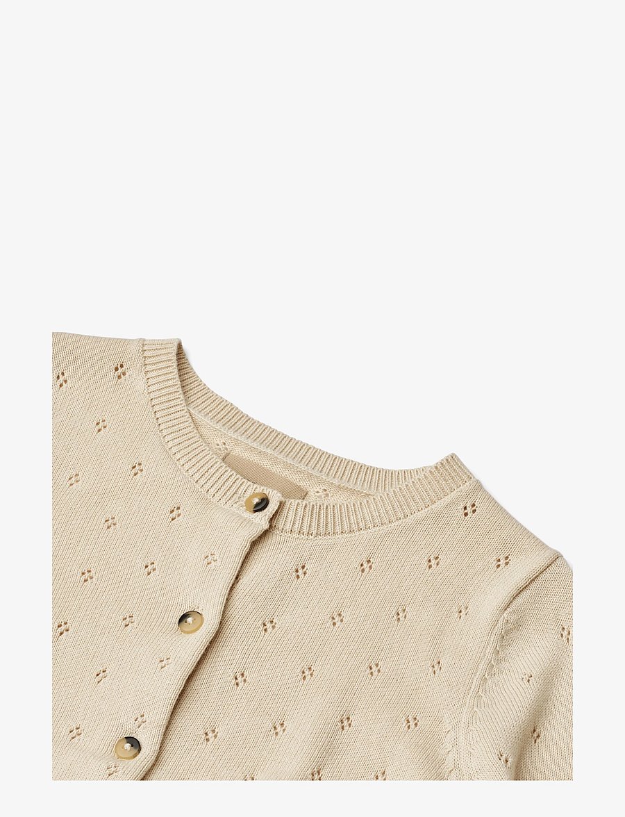 Wheat - Knit Cardigan Maia - jakas - sandshell - 2