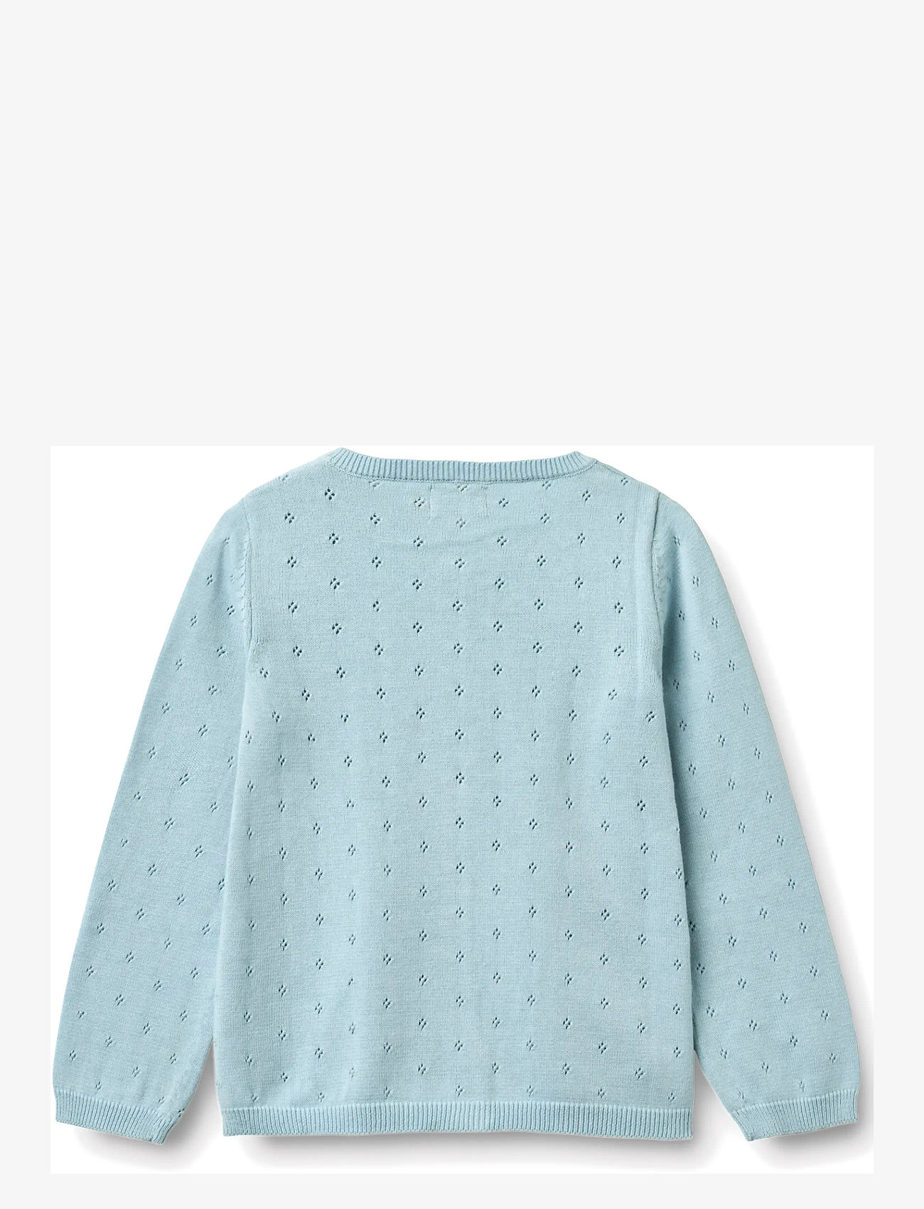 Wheat - Knit Cardigan Maia - cardigans - summer sky - 1