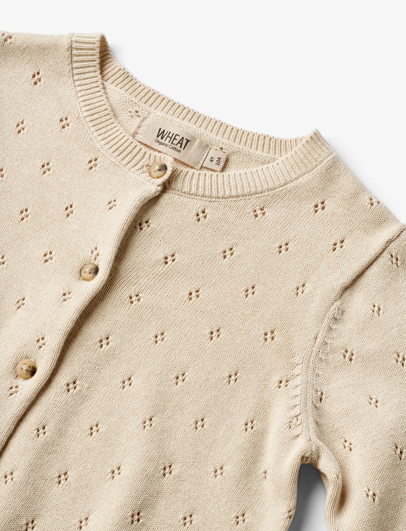 Wheat - Knit Cardigan Maia - sandshell - 2
