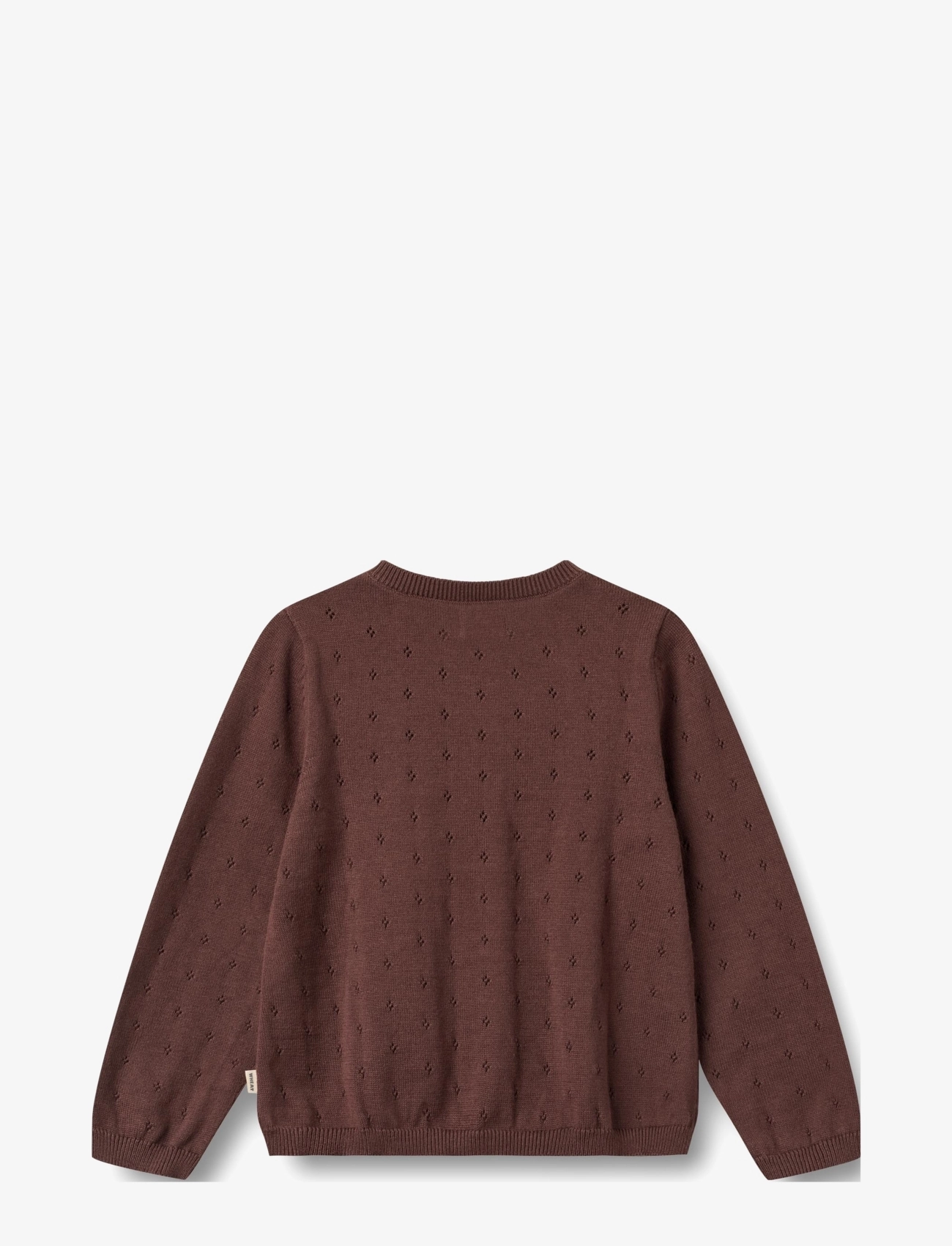 Wheat - Knit Cardigan Maia - eggplant - 1