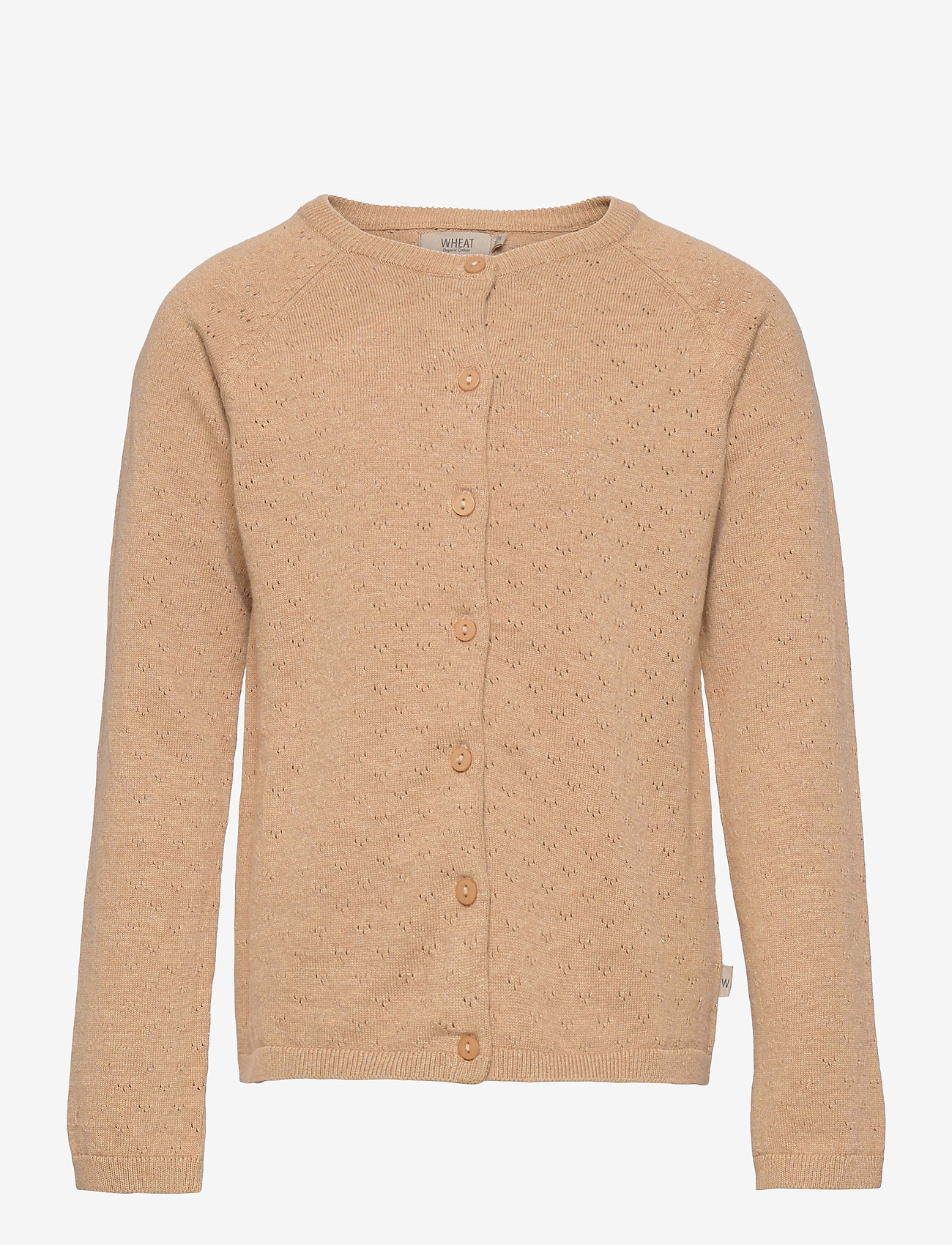 Wheat - Knit Cardigan Maja - sand melange - 0