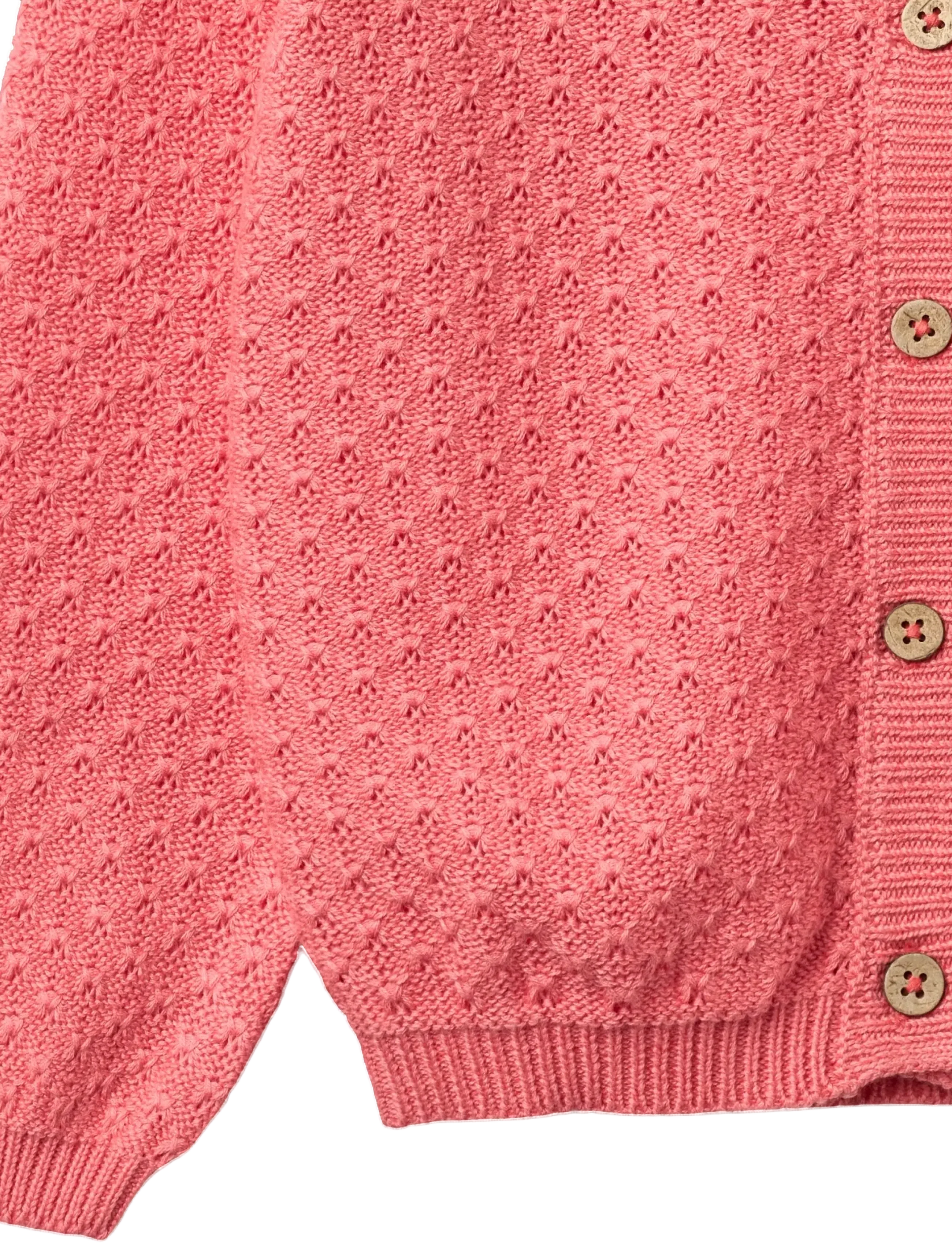 Wheat - Knit Cardigan Magnella - kardiganid - coral - 2