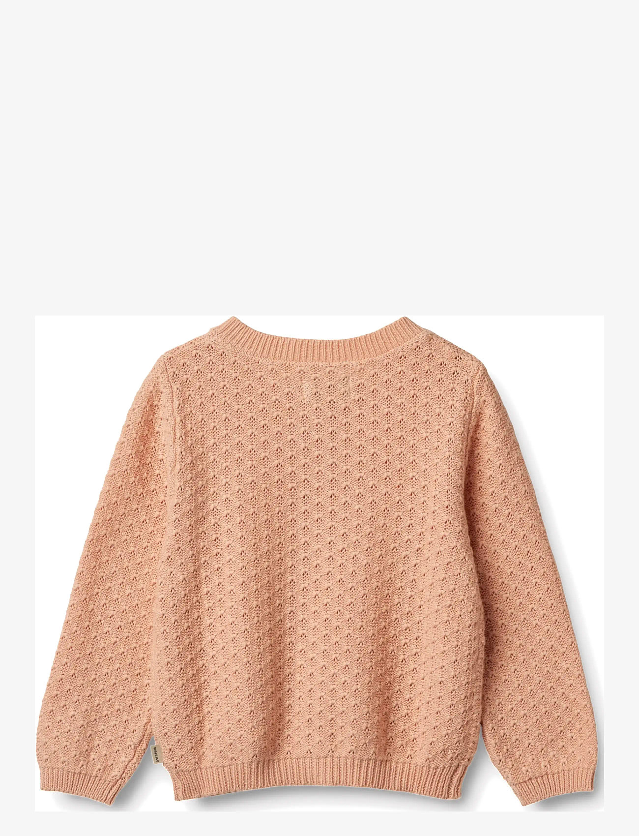 Wheat - Knit Cardigan Magnella - cardigans - pink sand - 2