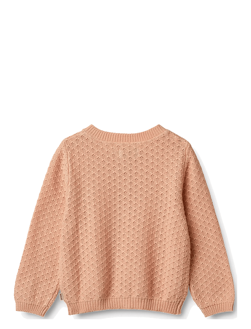 Wheat - Knit Cardigan Magnella - cardigans - pink sand - 2