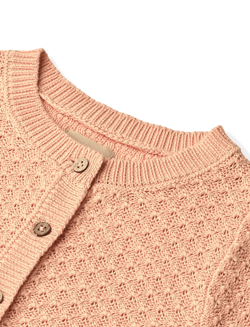 Wheat - Knit Cardigan Magnella - cardigans - pink sand - 3