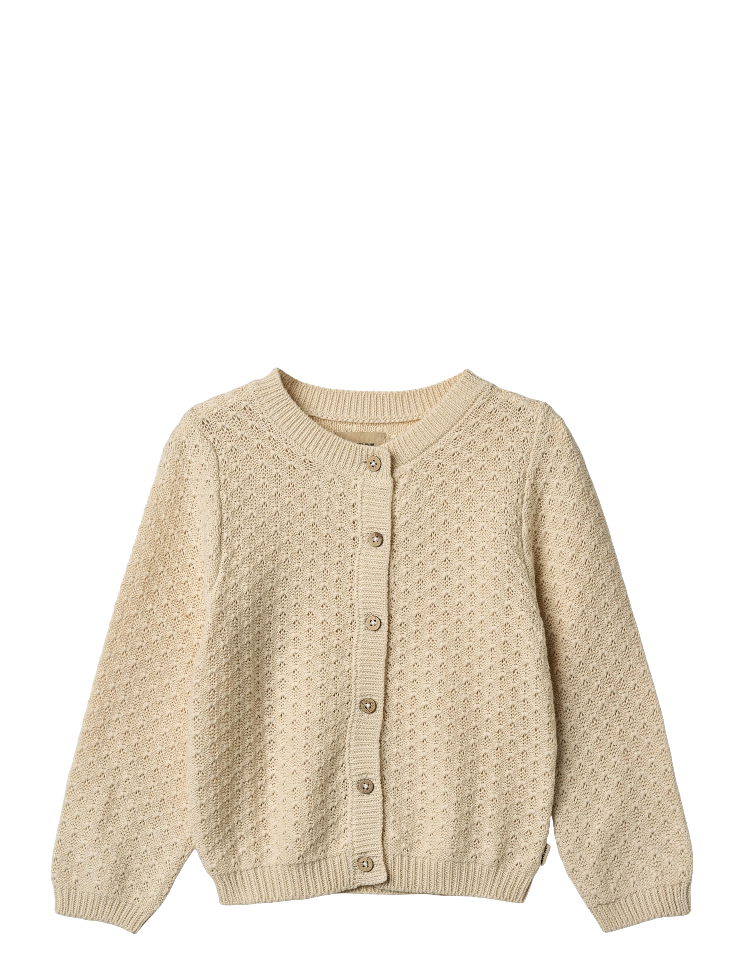 WHEAT Knit Cardigan Magnella Beige - 104 - Kinder