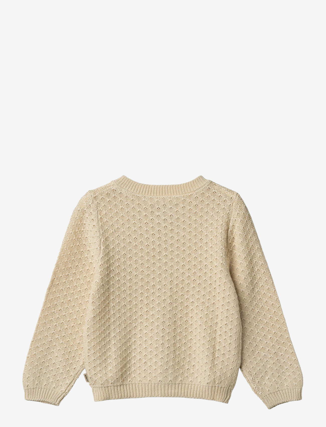 Wheat - Knit Cardigan Magnella - cardigans - sandshell - 1