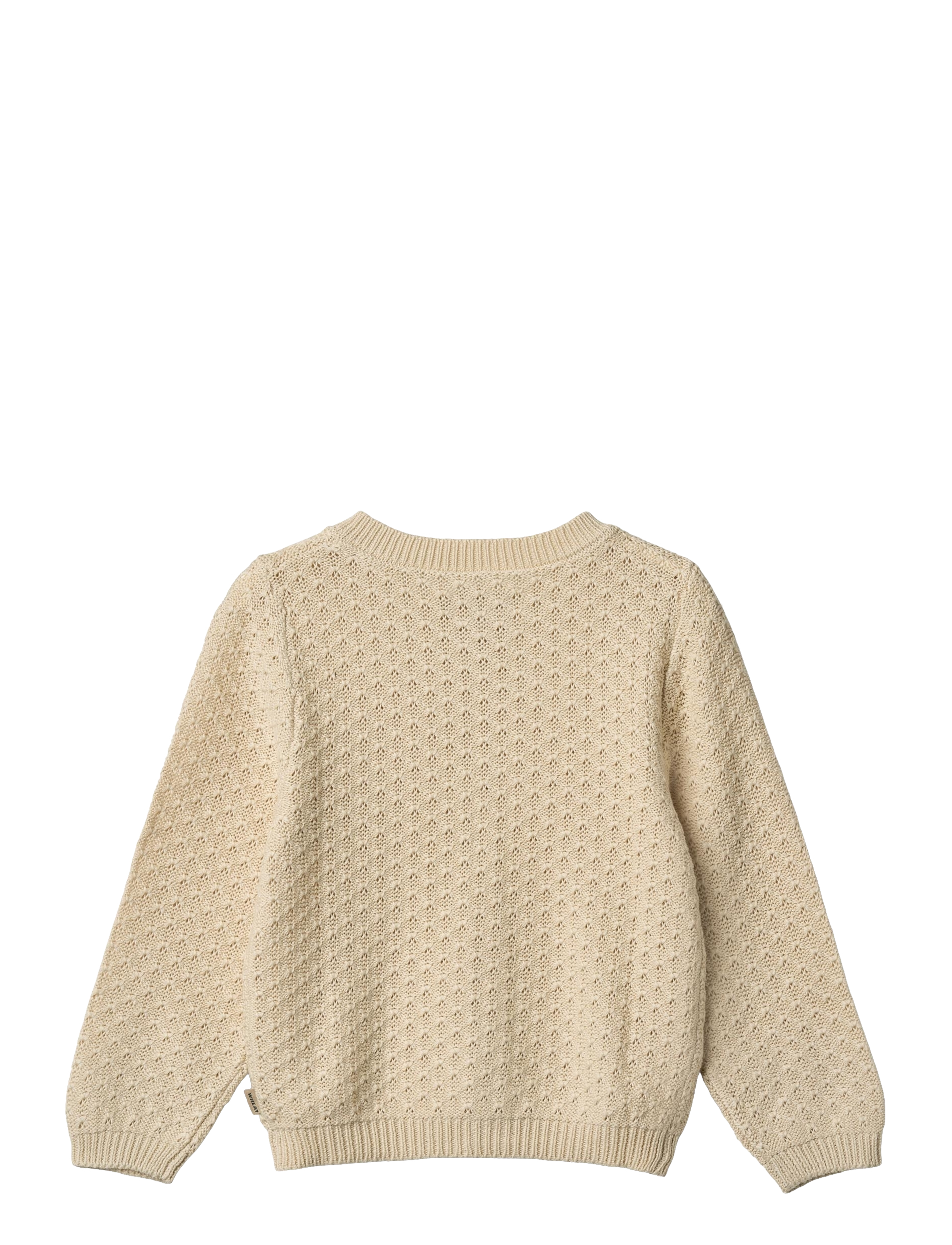 Wheat - Knit Cardigan Magnella - cardigans - sandshell - 1