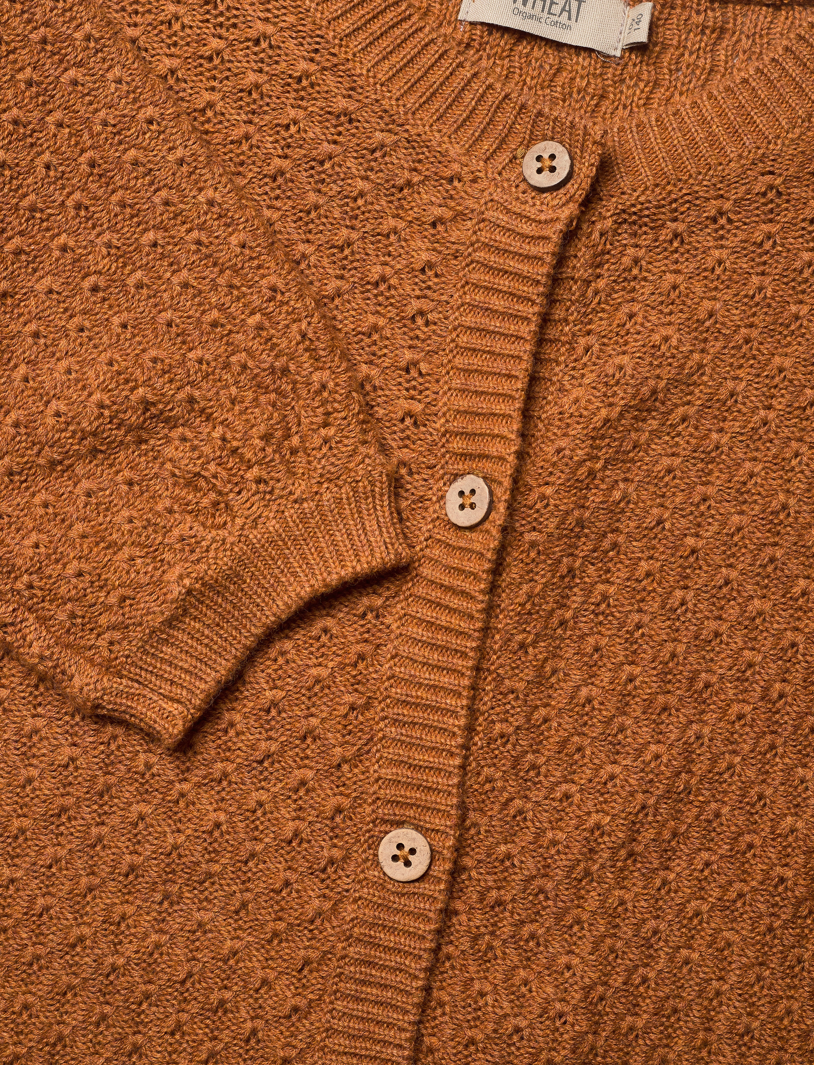 Wheat - Knit Cardigan Magnella - cinnamon melange - 2
