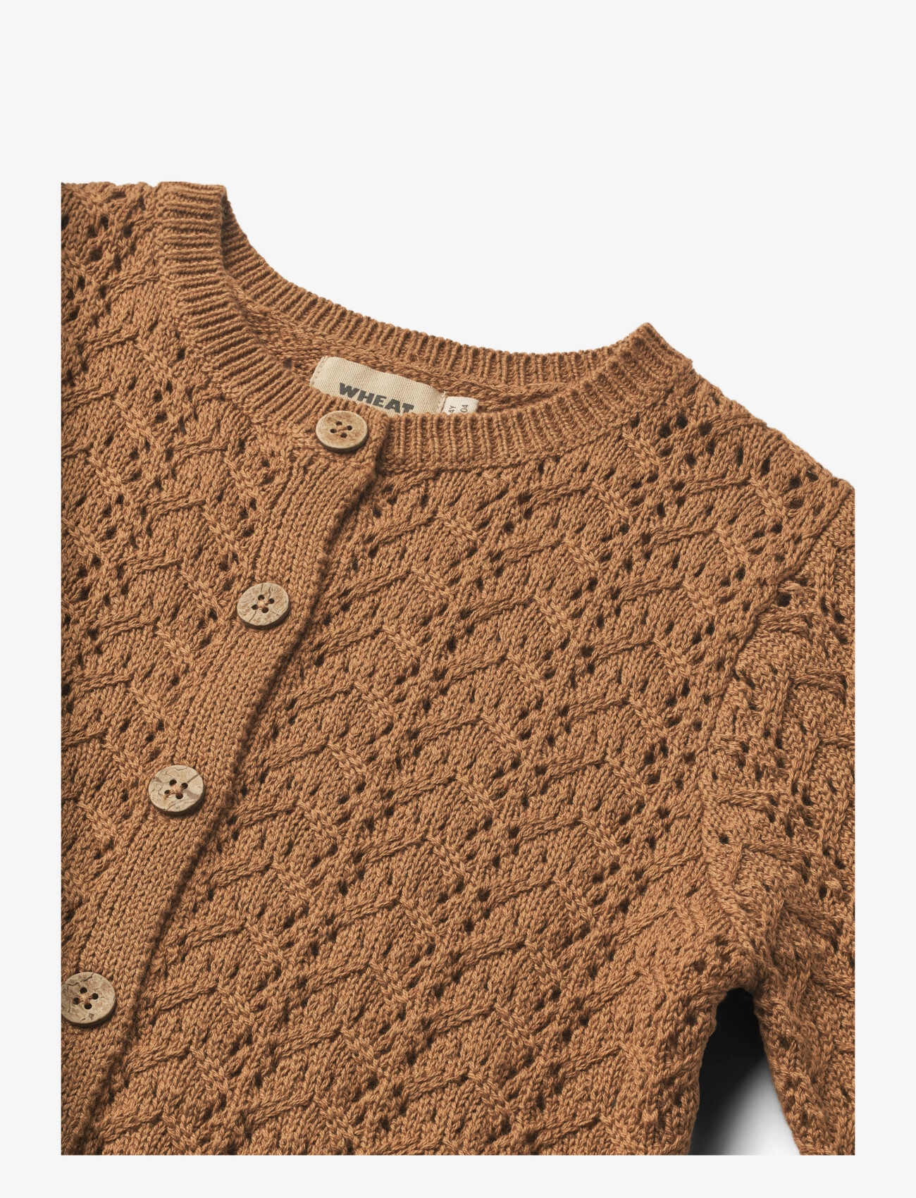 Wheat - Knit Cardigan Celia - caramel - 2