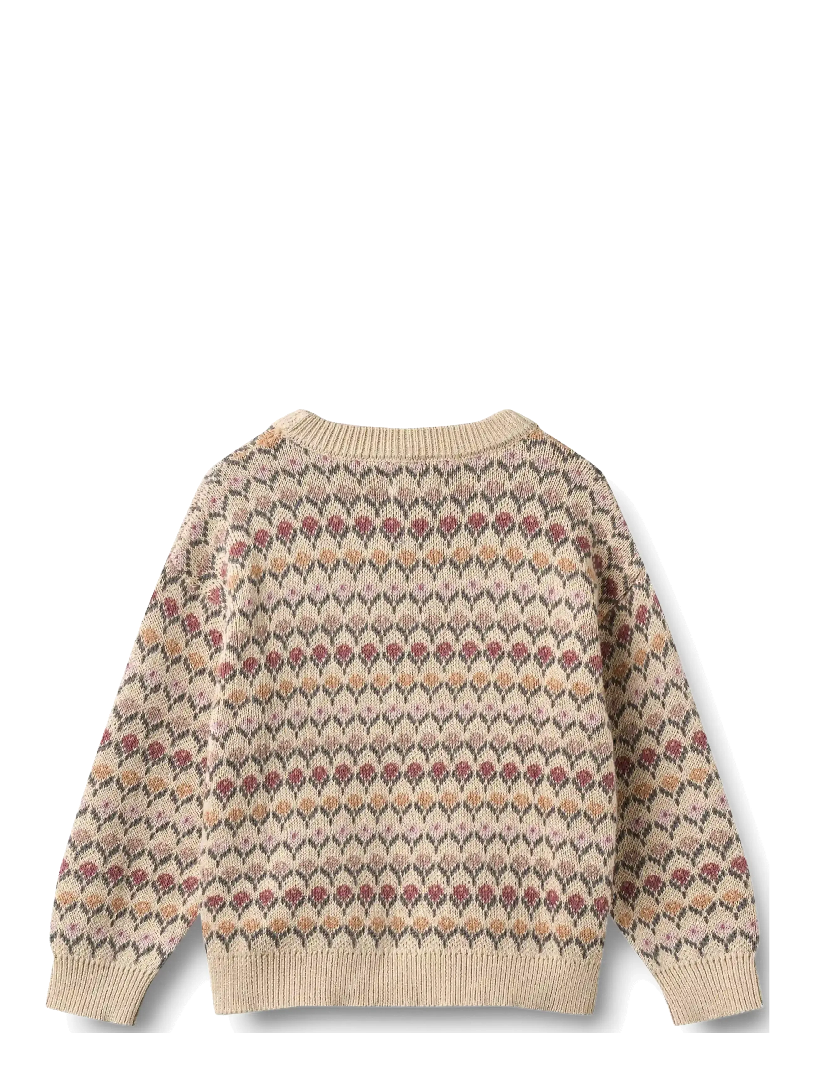 Wheat - Jacquard Pullover Harlow - trøjer - offwhite - 2