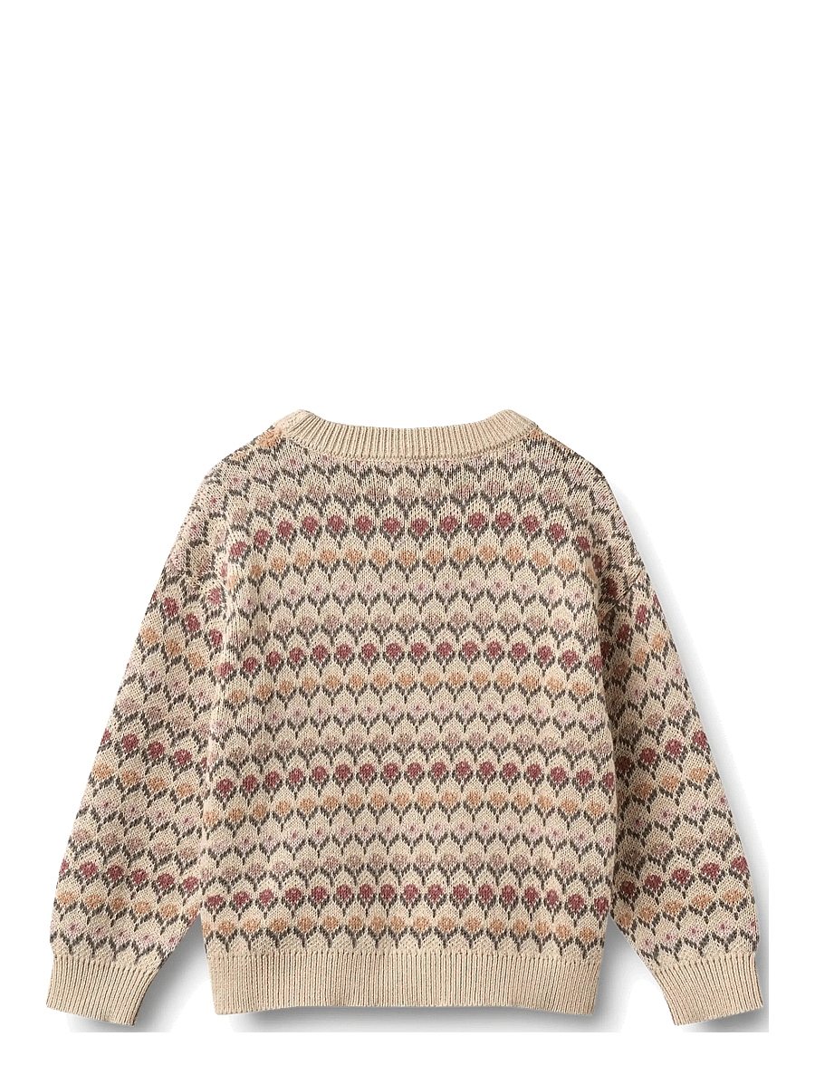 Wheat - Jacquard Pullover Harlow - pullover - offwhite - 2