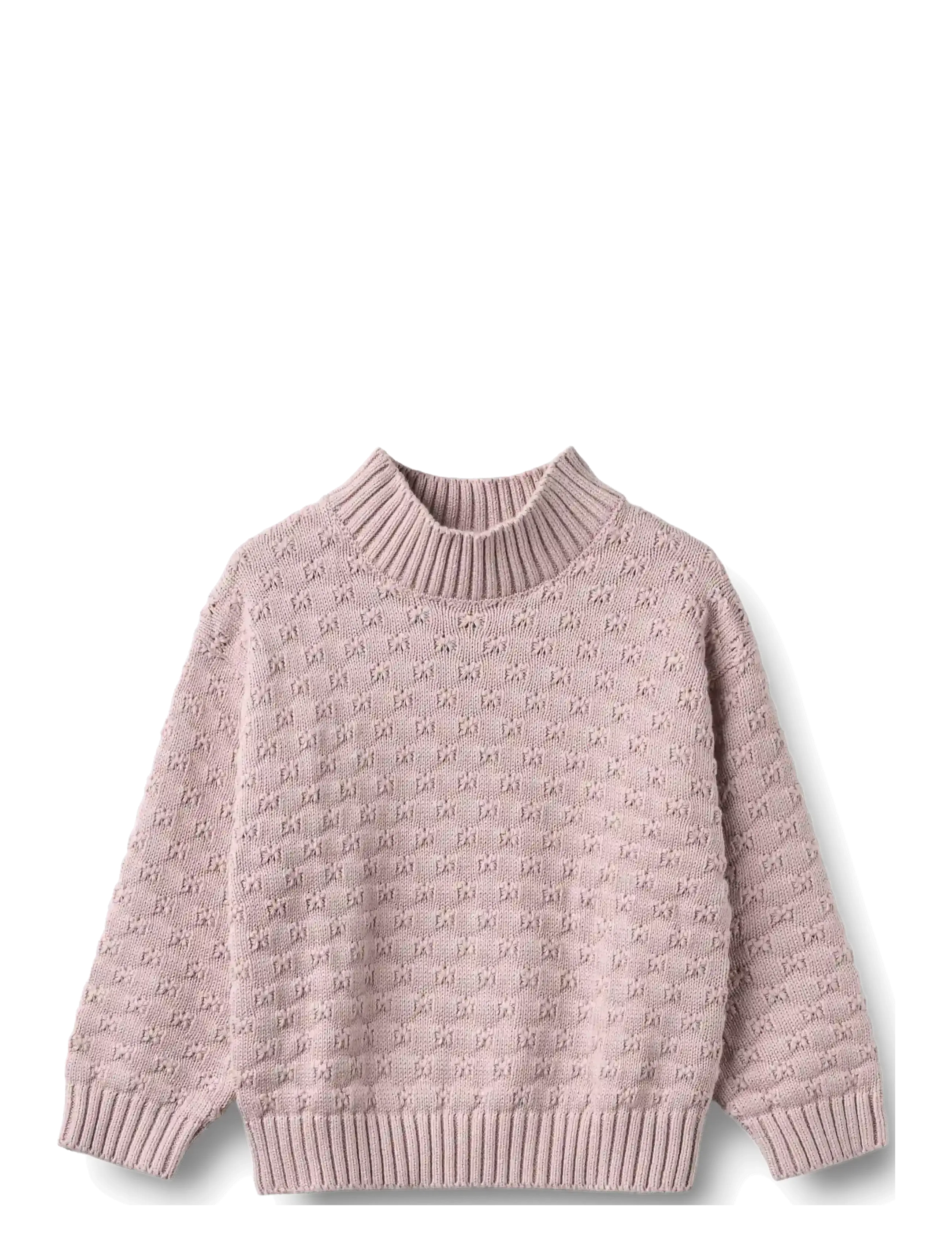 Wheat - Chunky Knit Pullover Abby - trøjer - soft lilac - 1