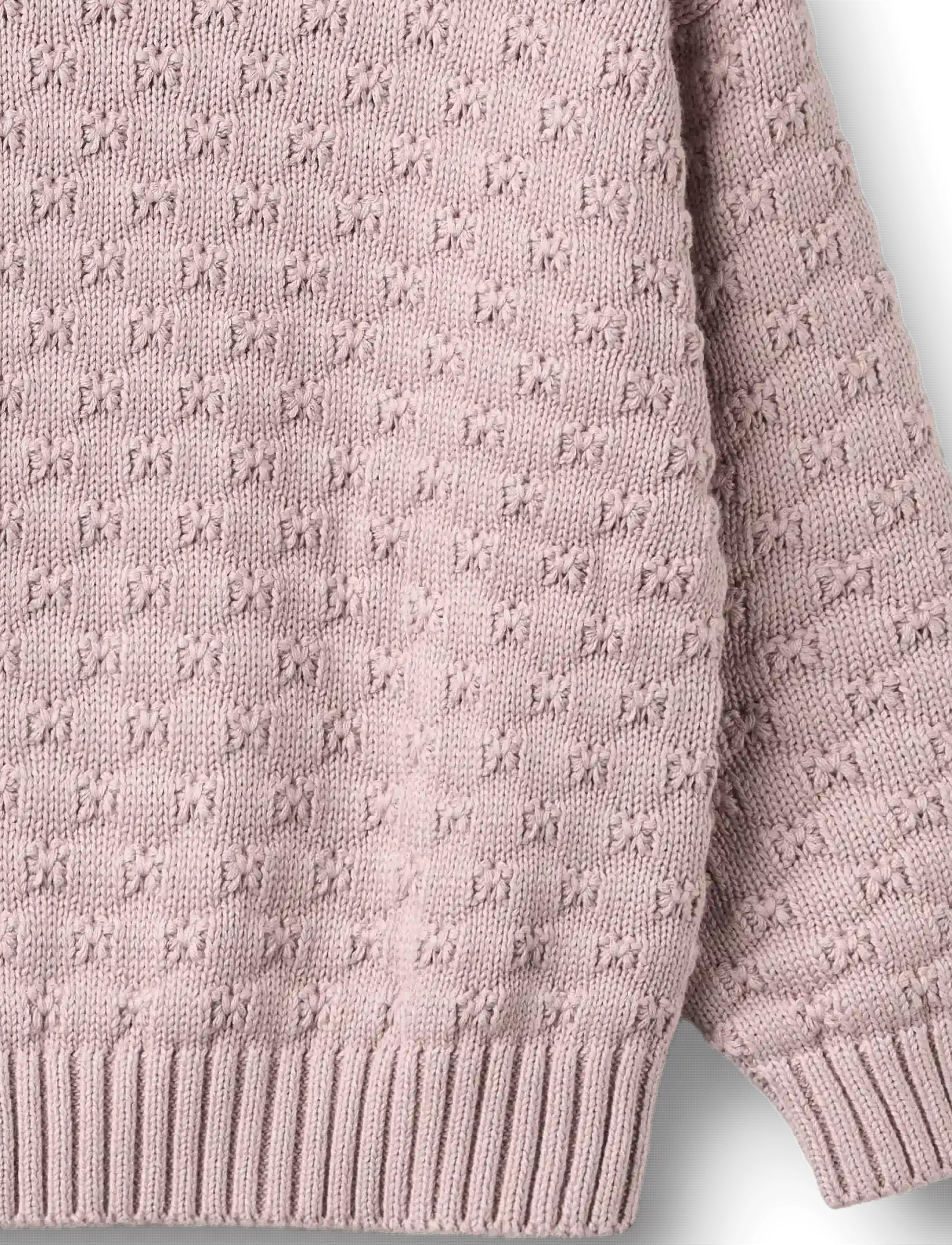 Wheat - Chunky Knit Pullover Abby - trøjer - soft lilac - 2